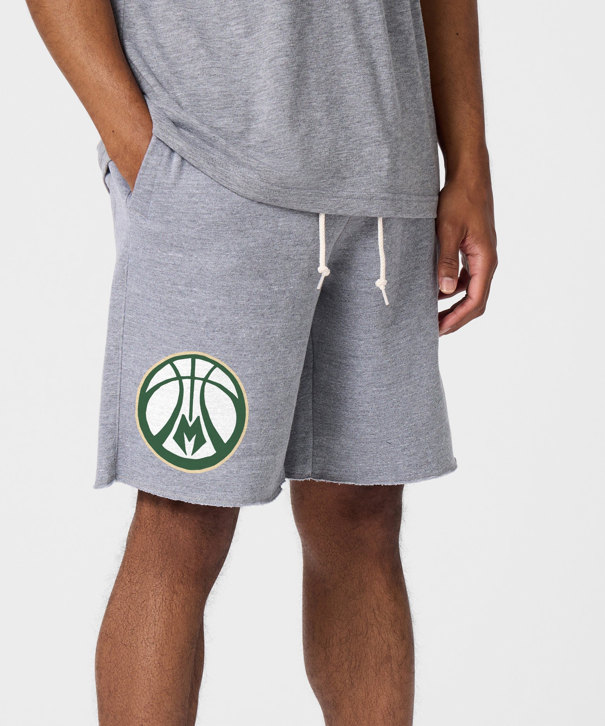 Milwaukee Bucks Alt Logo Sweat Shorts