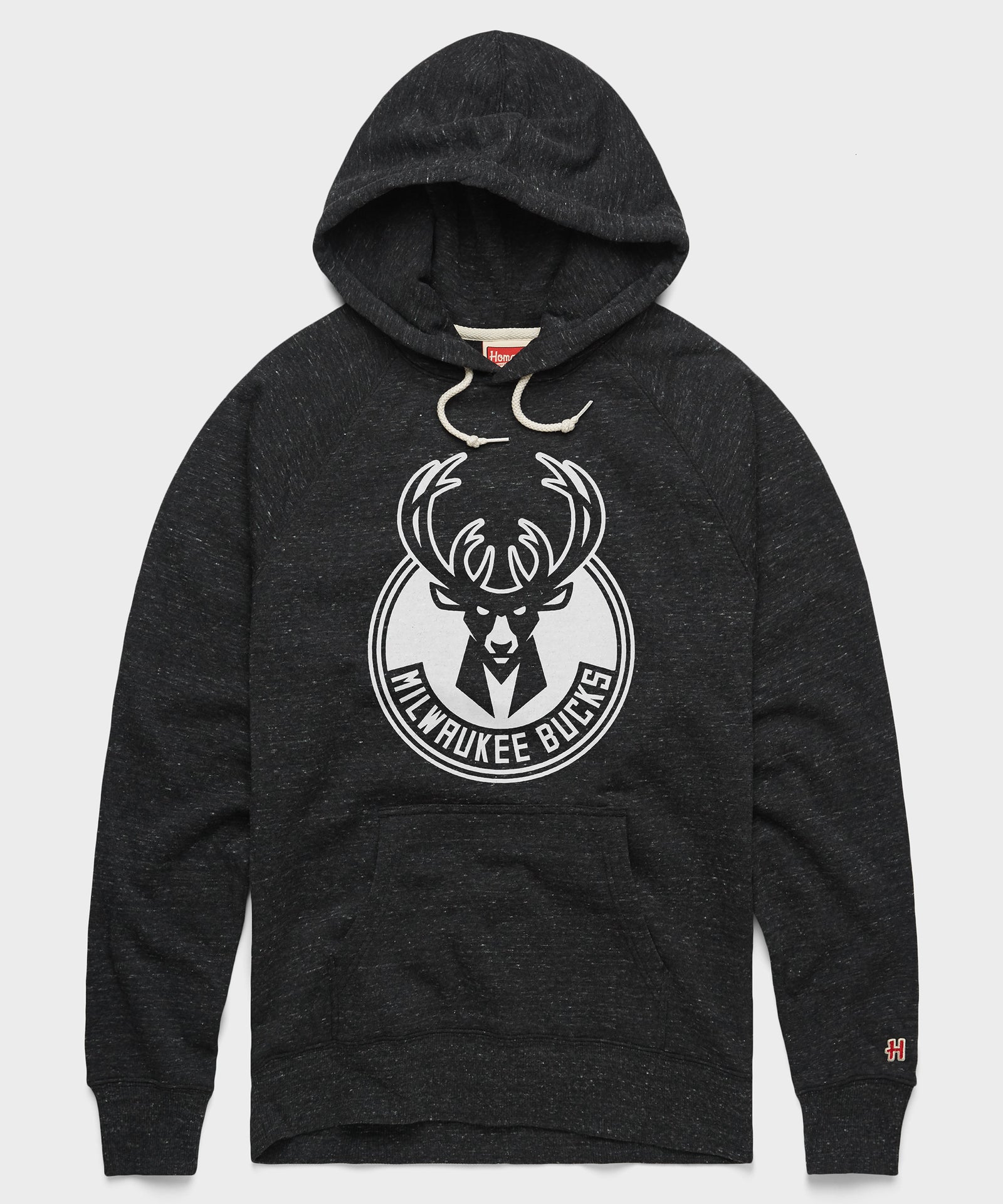 Milwaukee Bucks Blacktop Logo Hoodie