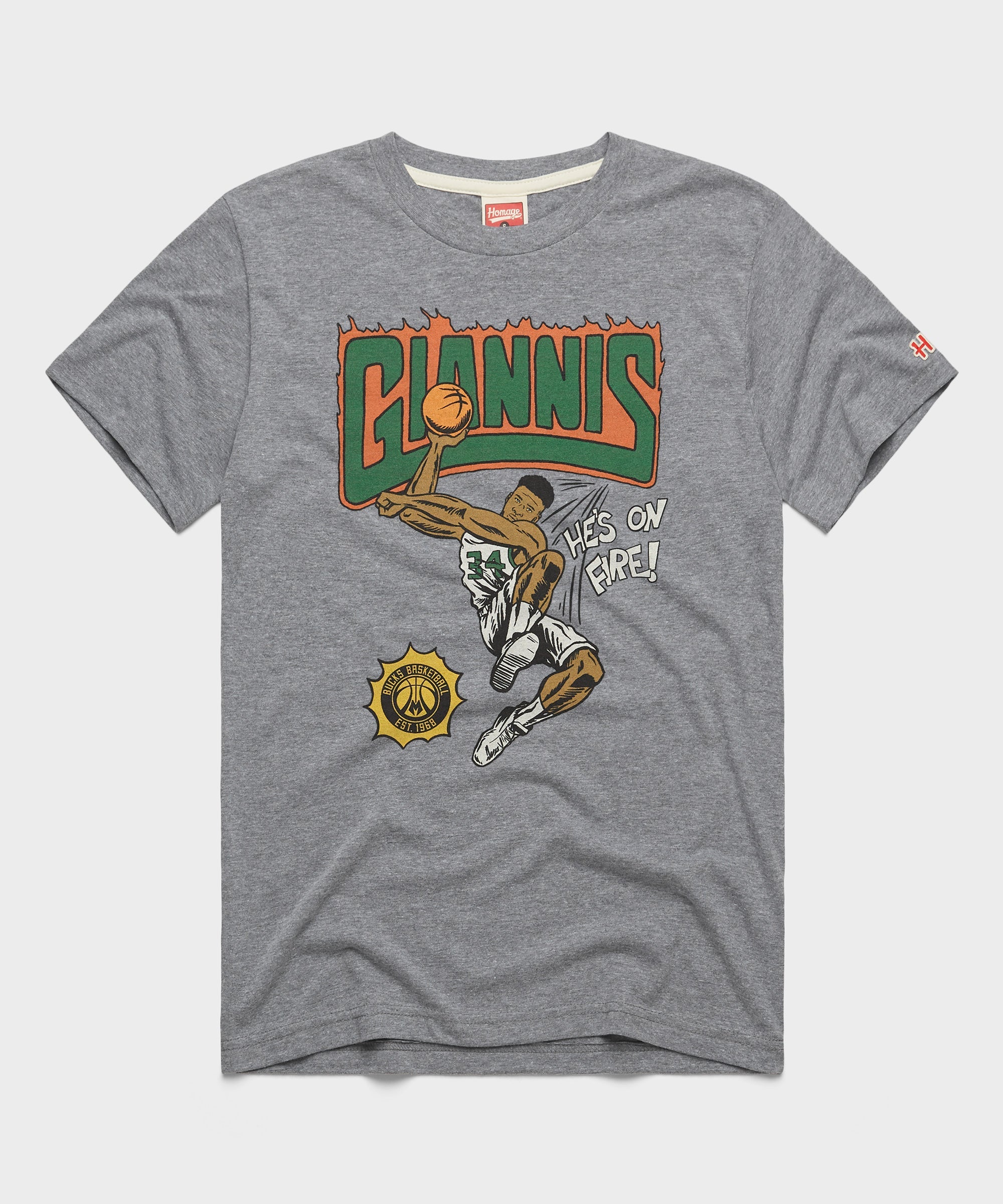Milwaukee Bucks Comic Book Giannis