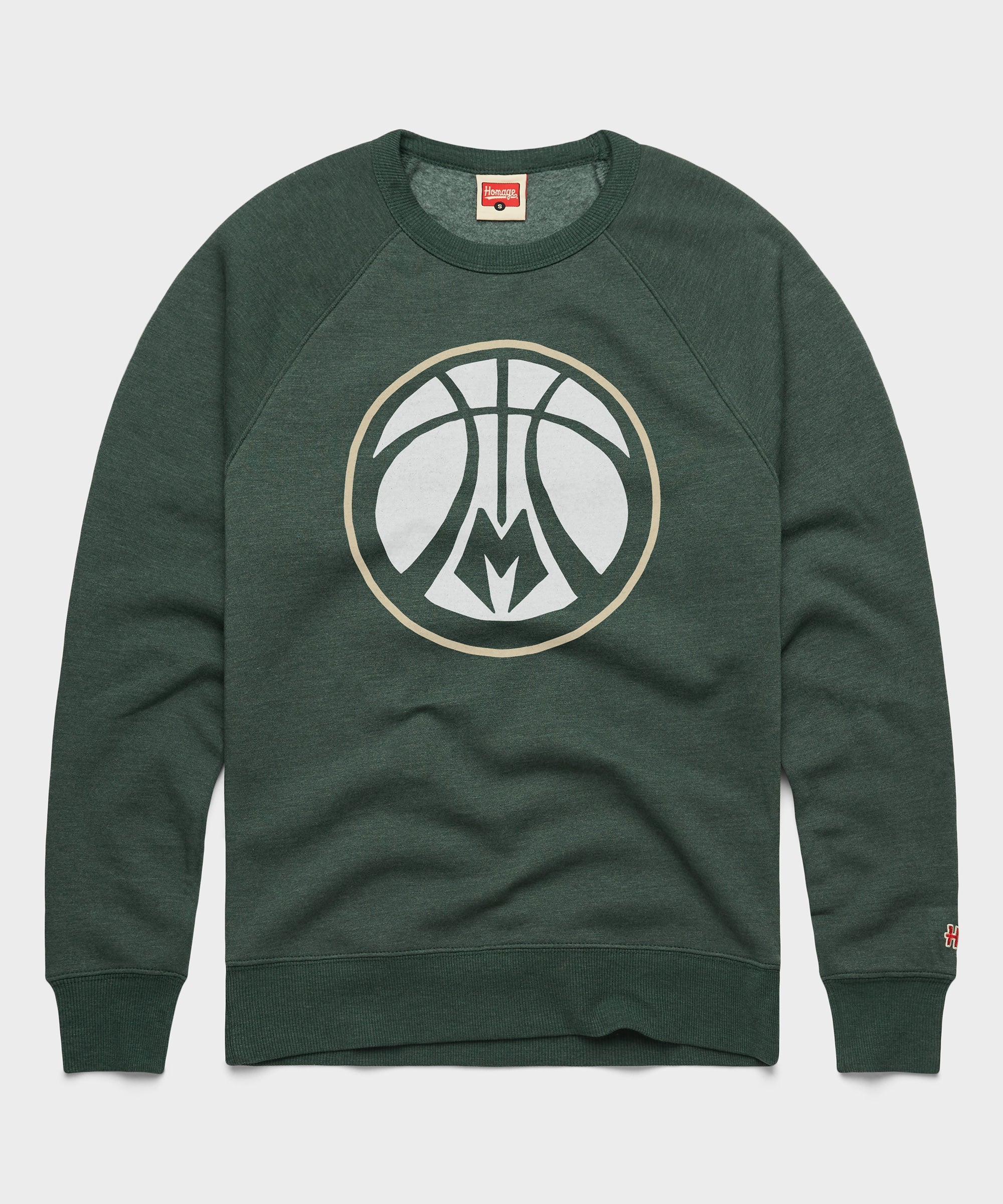 Milwaukee Bucks Logo Crewneck