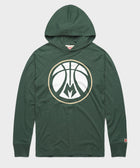 Milwaukee Bucks Logo Lightweight Hoodie