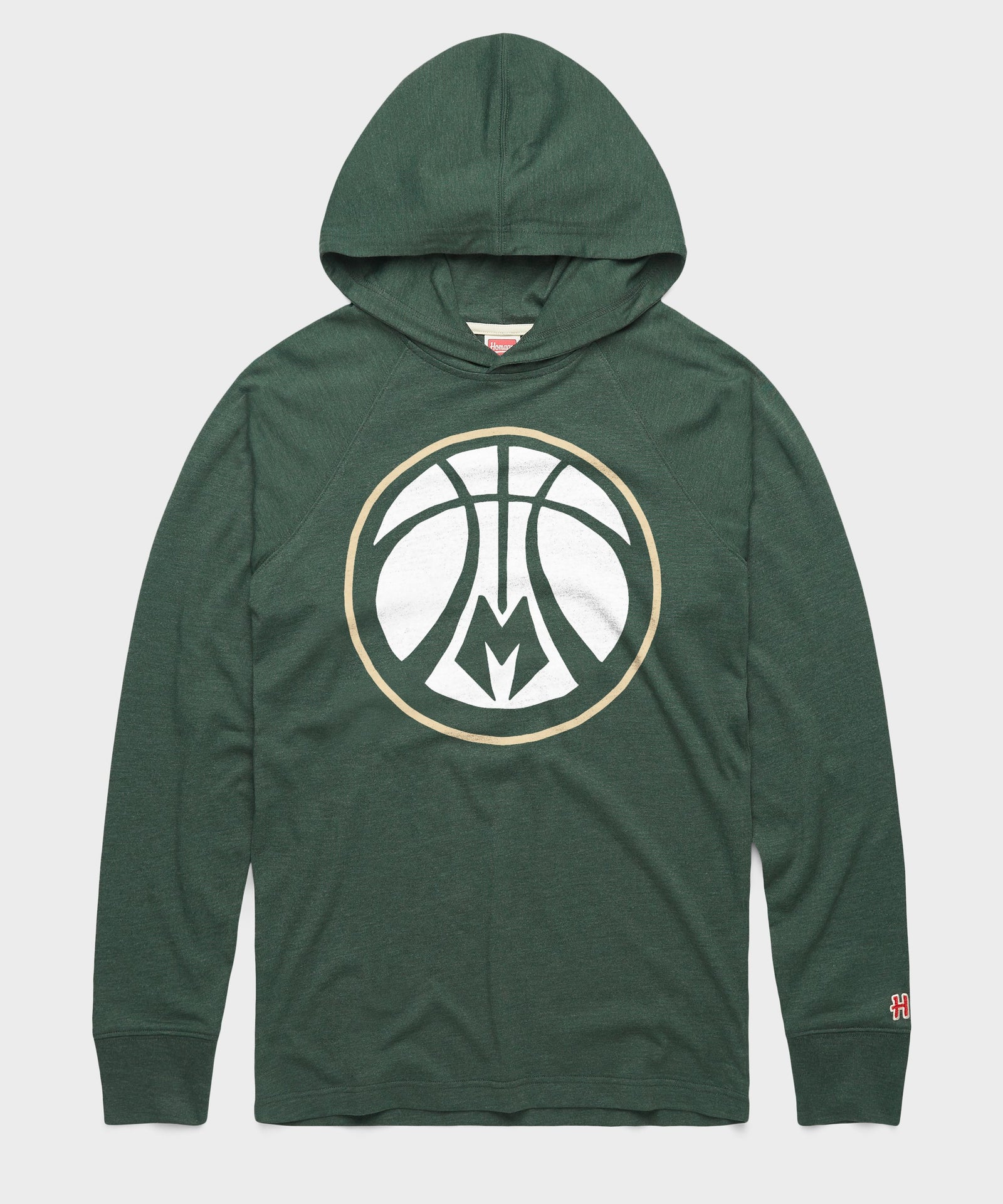Milwaukee Bucks Logo Lightweight Hoodie