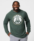 Milwaukee Bucks Logo Lightweight Hoodie