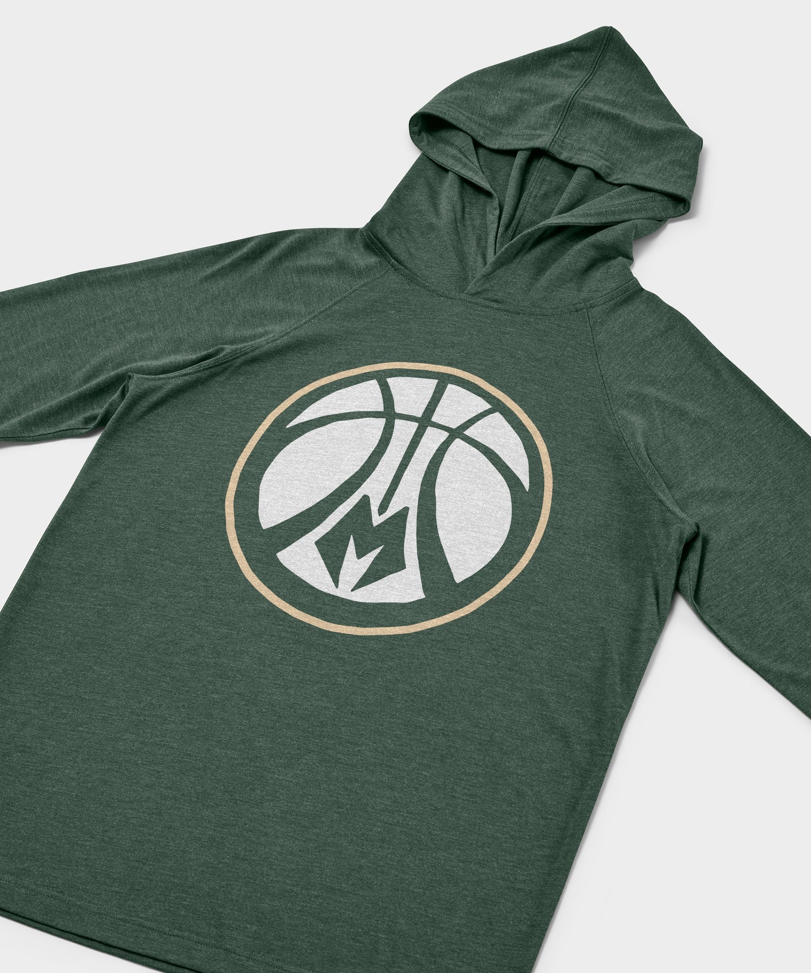 Milwaukee Bucks Logo Lightweight Hoodie