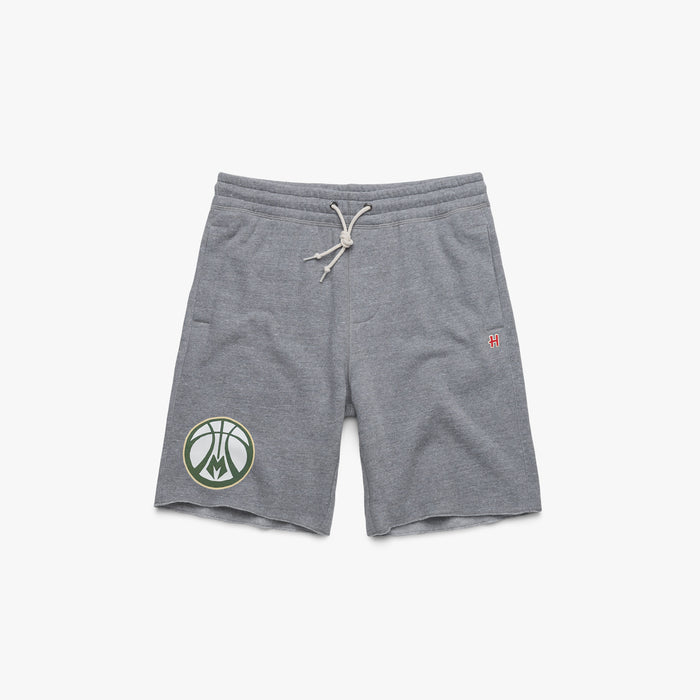 Milwaukee Bucks Logo Sweat Shorts