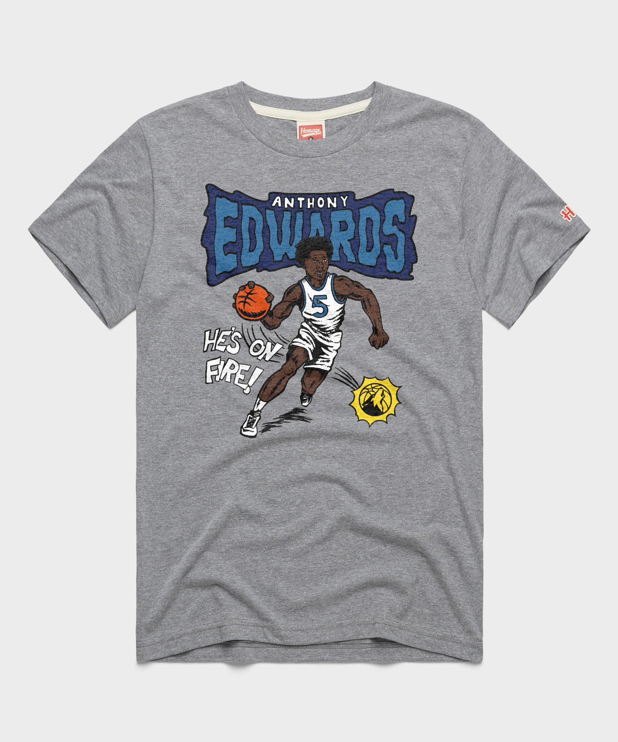 Minnesota Timberwolves Comic Book Anthony Edwards