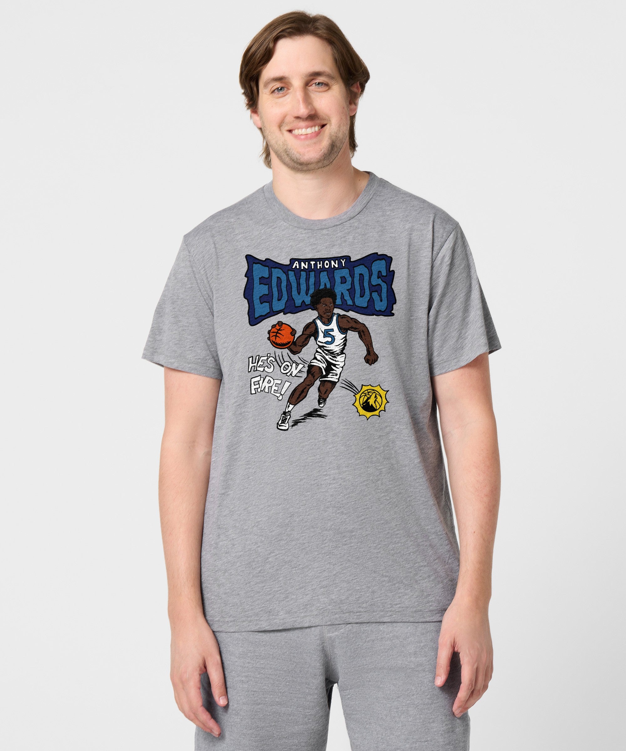 Minnesota Timberwolves Comic Book Anthony Edwards