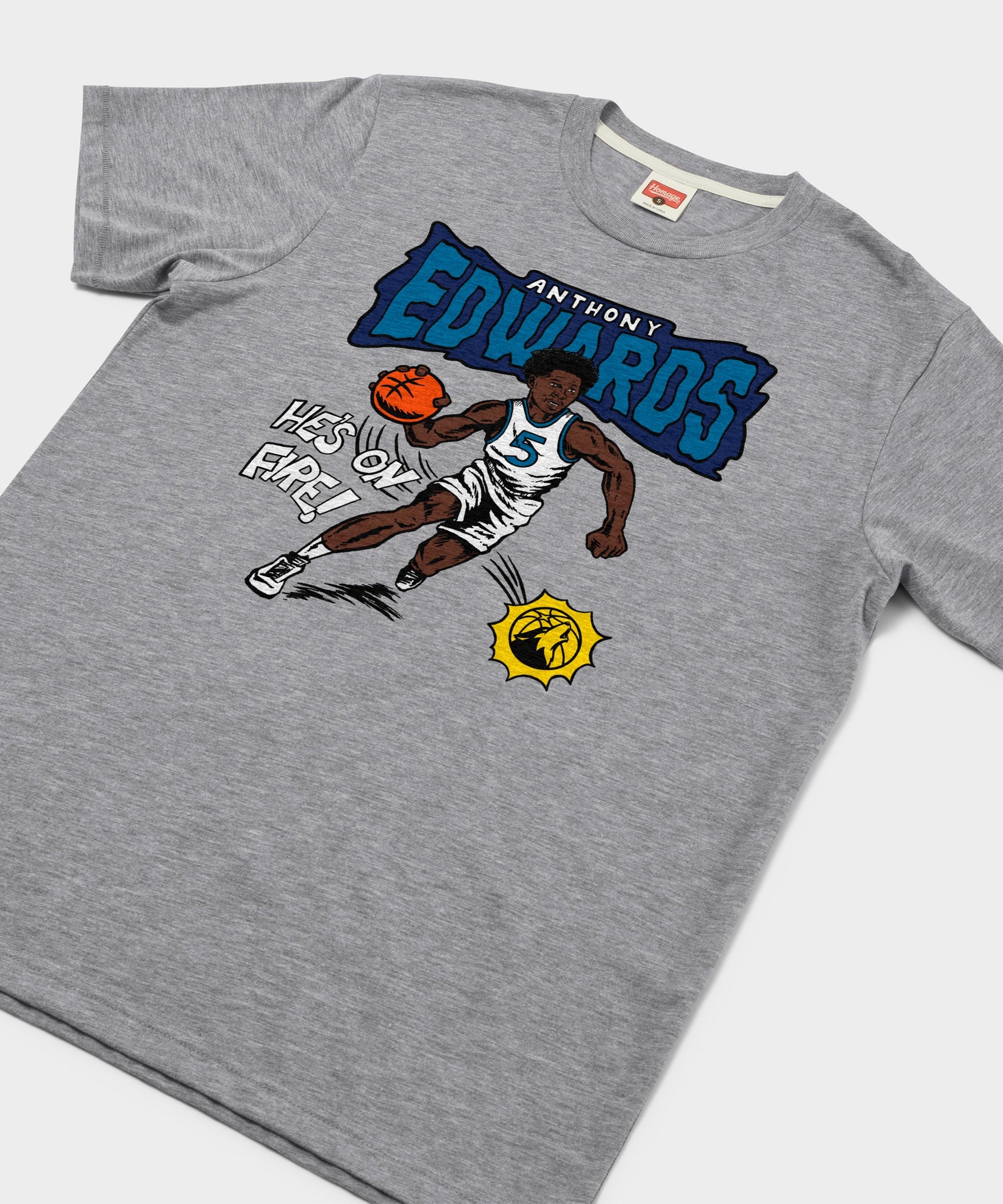 Minnesota Timberwolves Comic Book Anthony Edwards