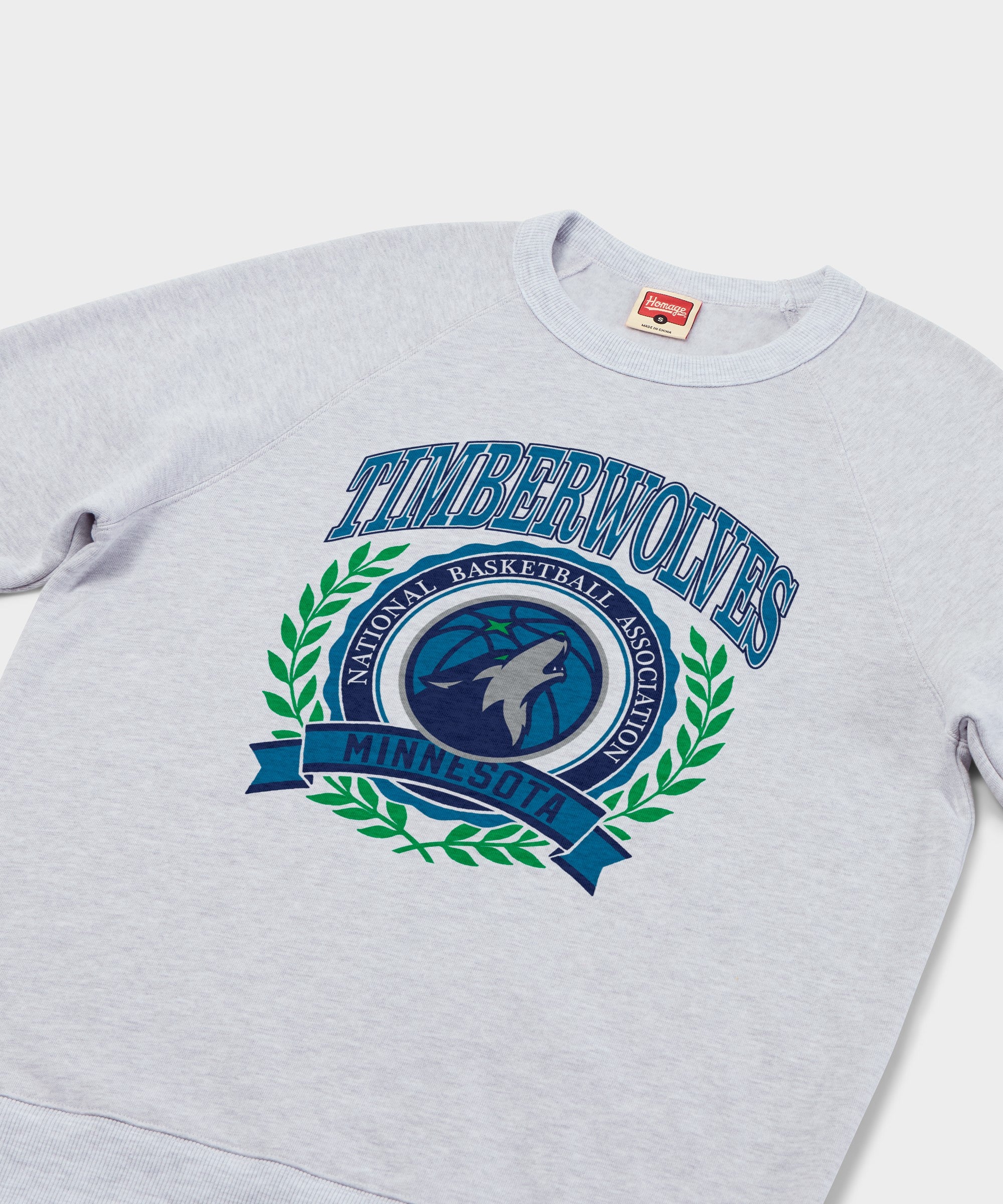 Minnesota Timberwolves Crest Crewneck
