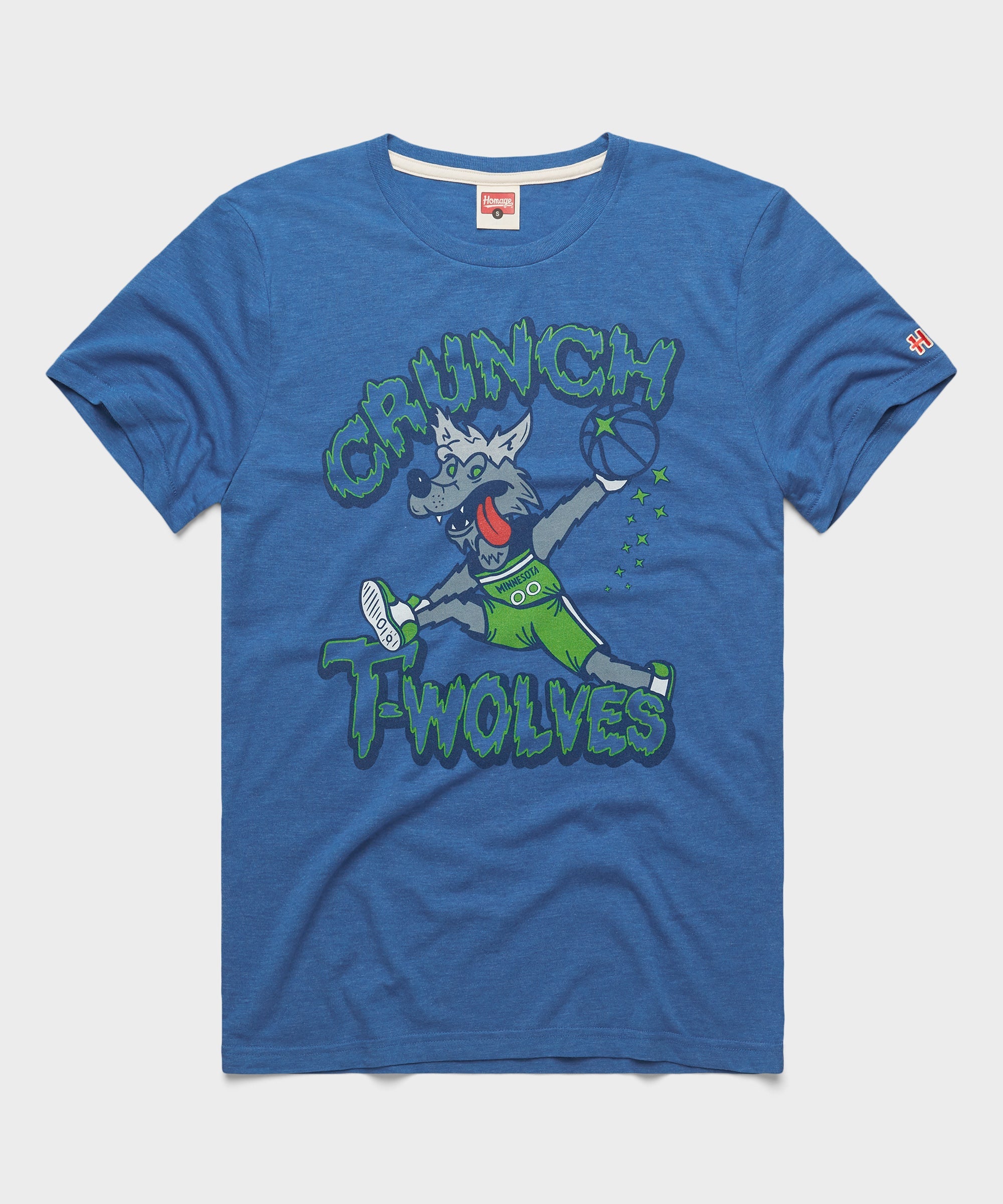 Minnesota Timberwolves Crunch The Wolf Royal Blue