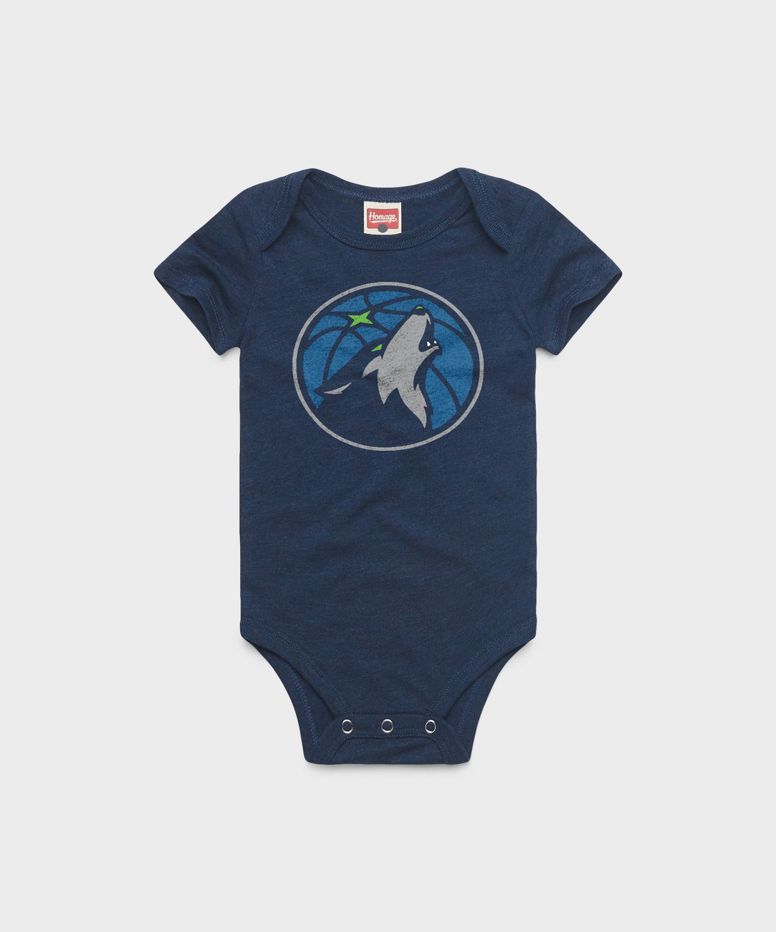 Minnesota Timberwolves Logo Baby One Piece