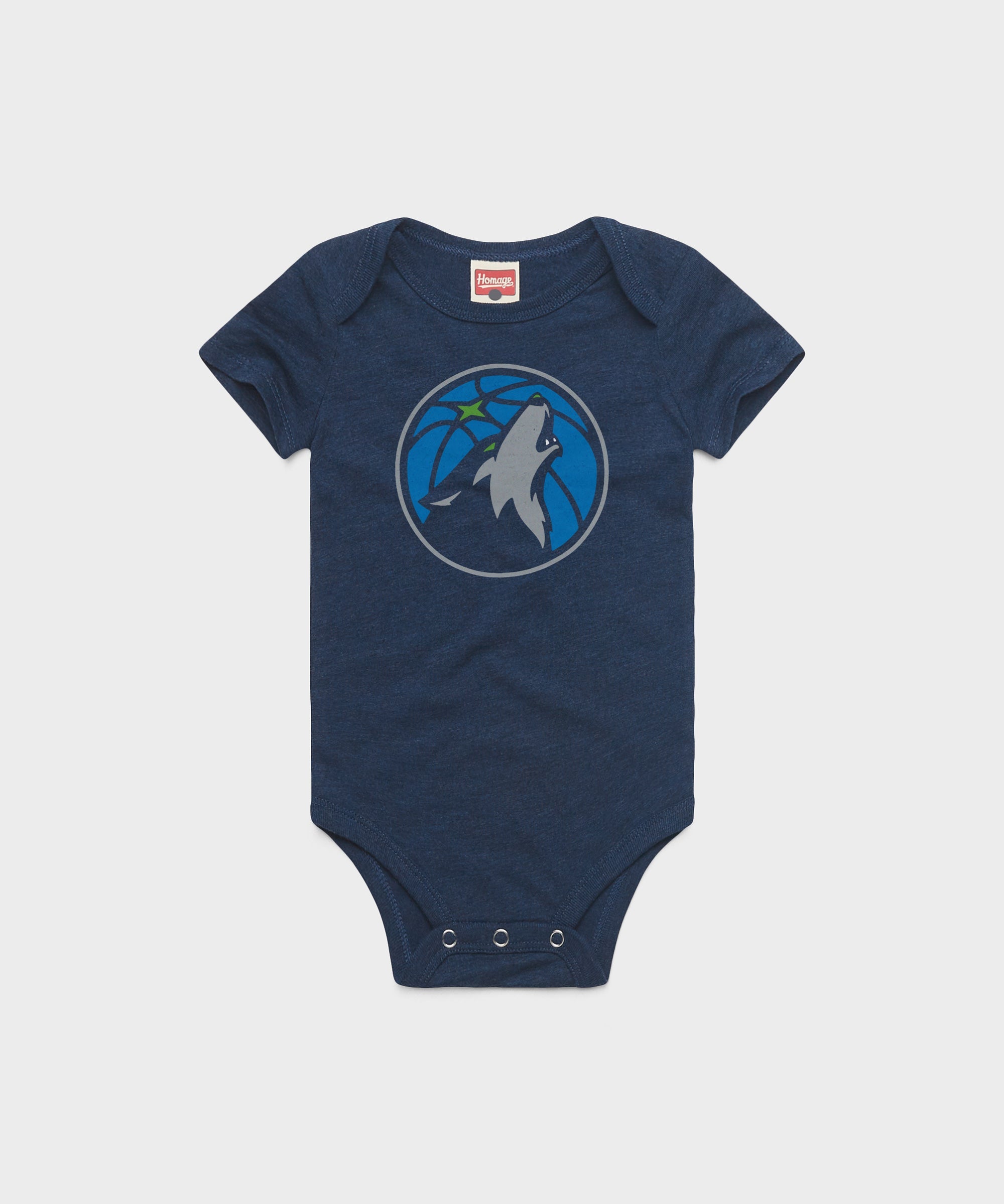 Minnesota Timberwolves Logo Baby One Piece