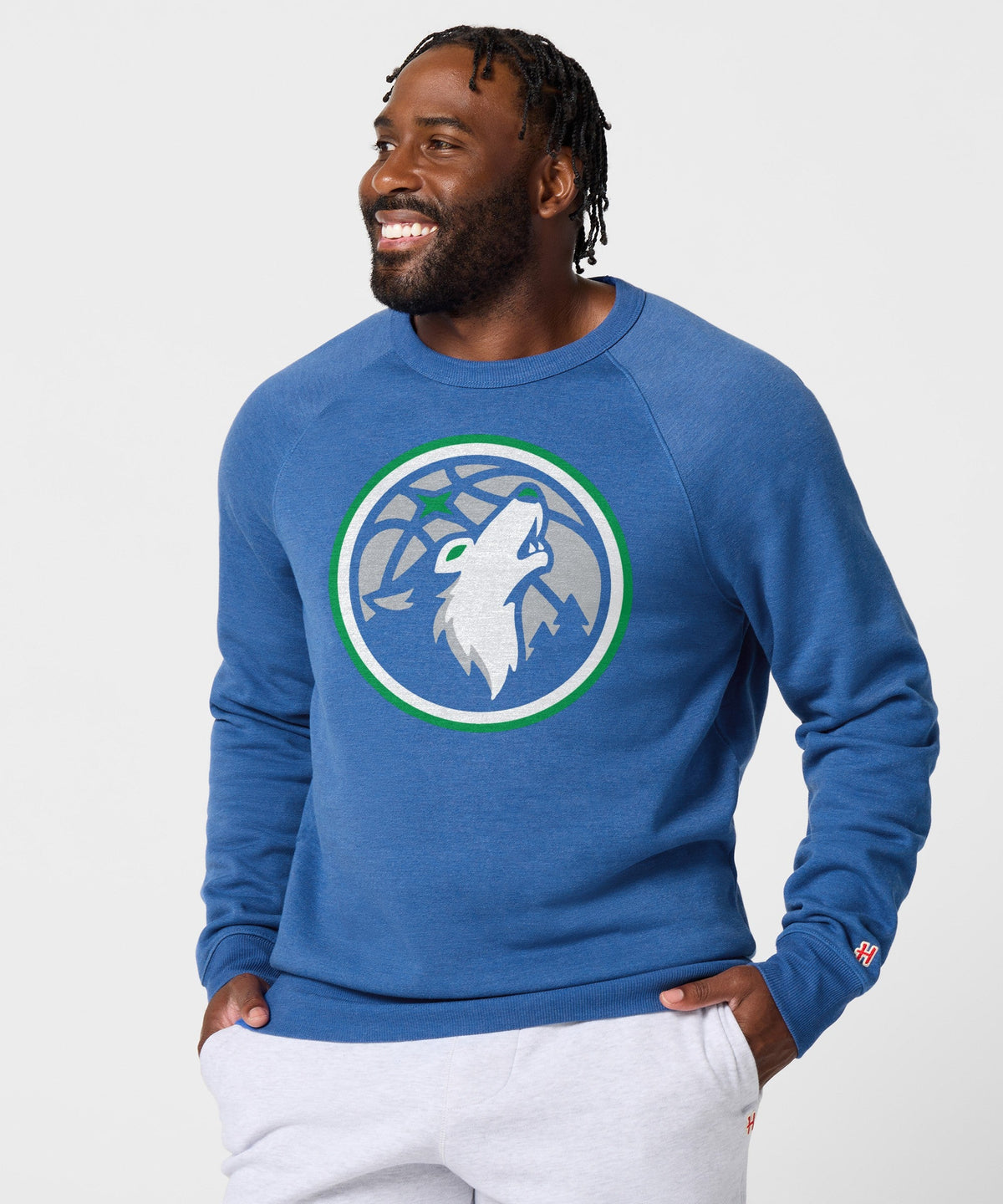 Minnesota Timberwolves Logo Crewneck
