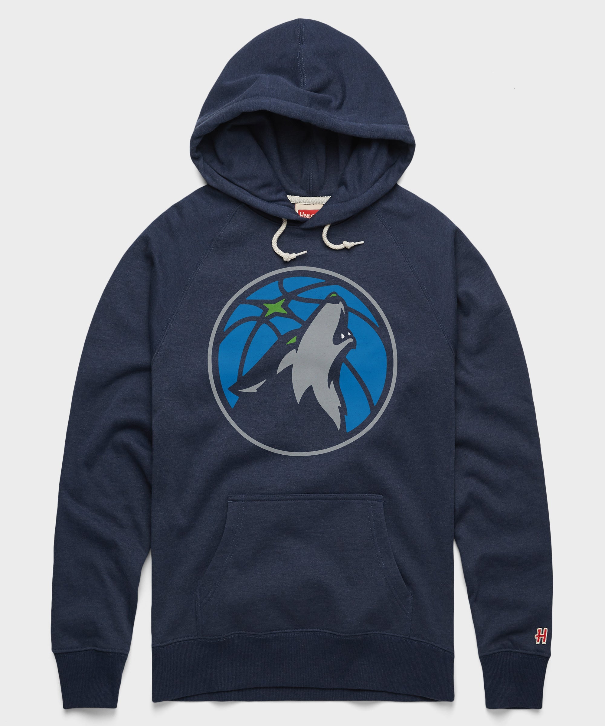 Minnesota Timberwolves Logo Hoodie Navy