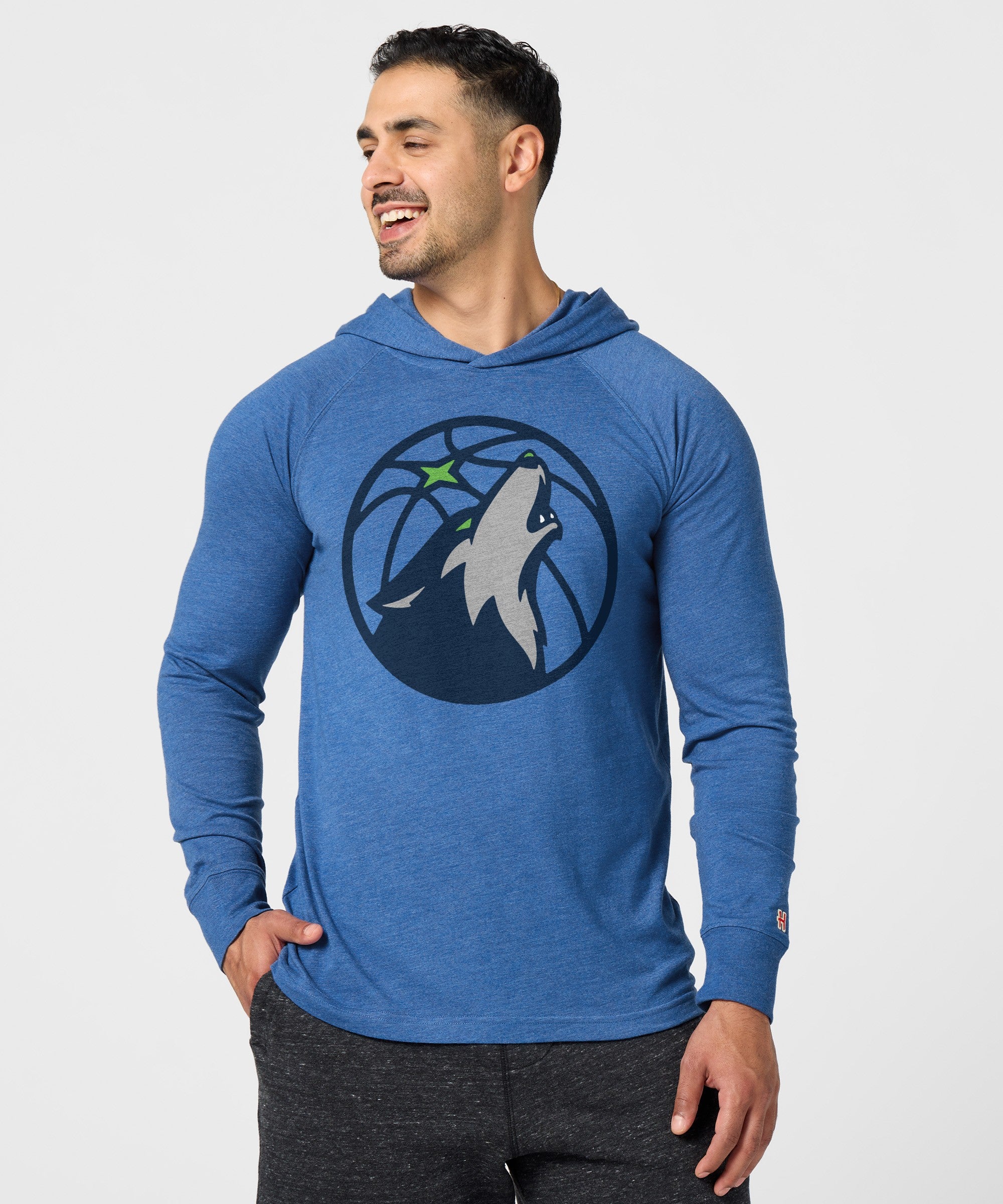 Minnesota Timberwolves Logo Lightweight Hoodie