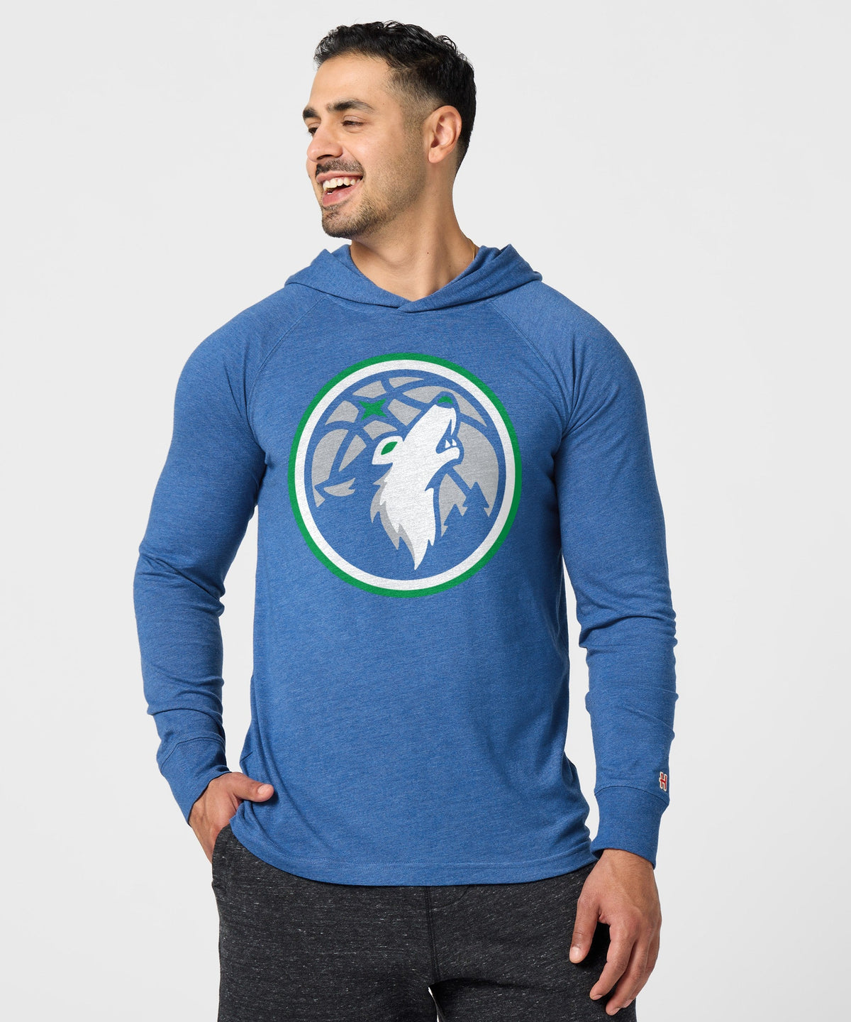 Minnesota Timberwolves Logo Lightweight Hoodie
