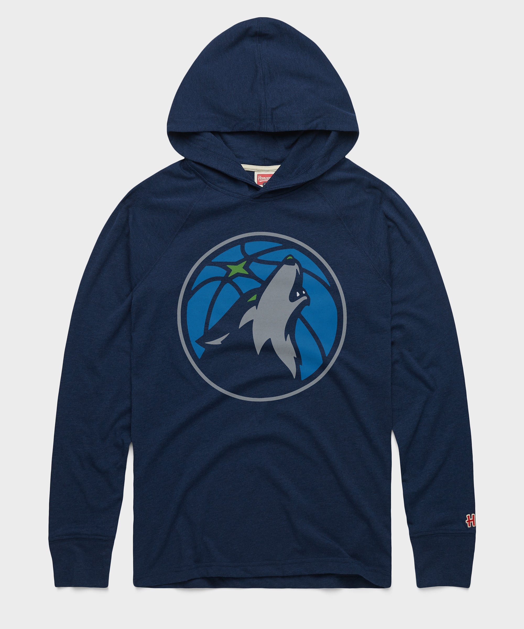 Minnesota Timberwolves Logo Lightweight Hoodie