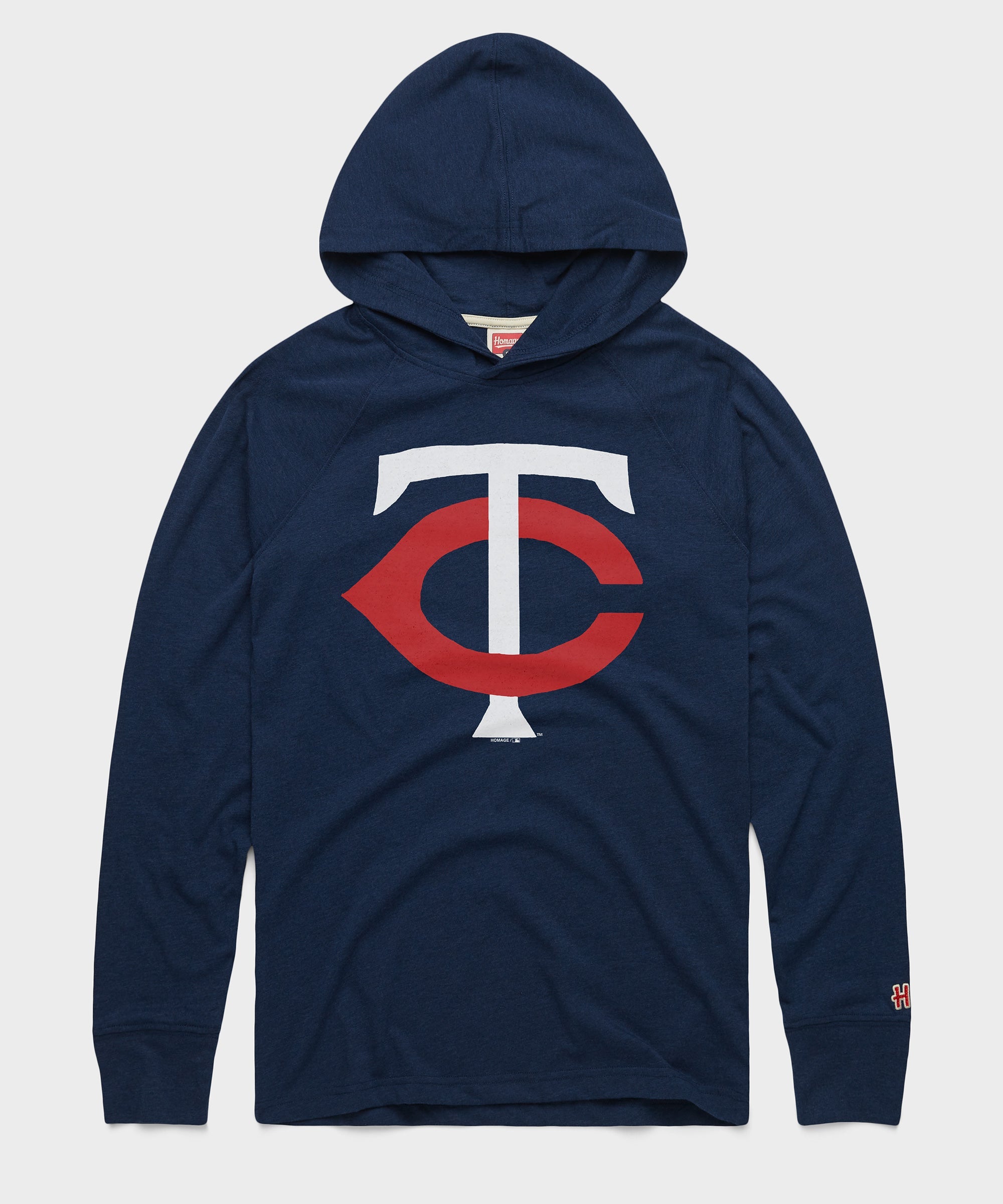 Minnesota Twins Alt Logo '61 Lightweight Hoodie Navy