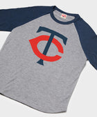 minnesota twins alt logo '61 raglan