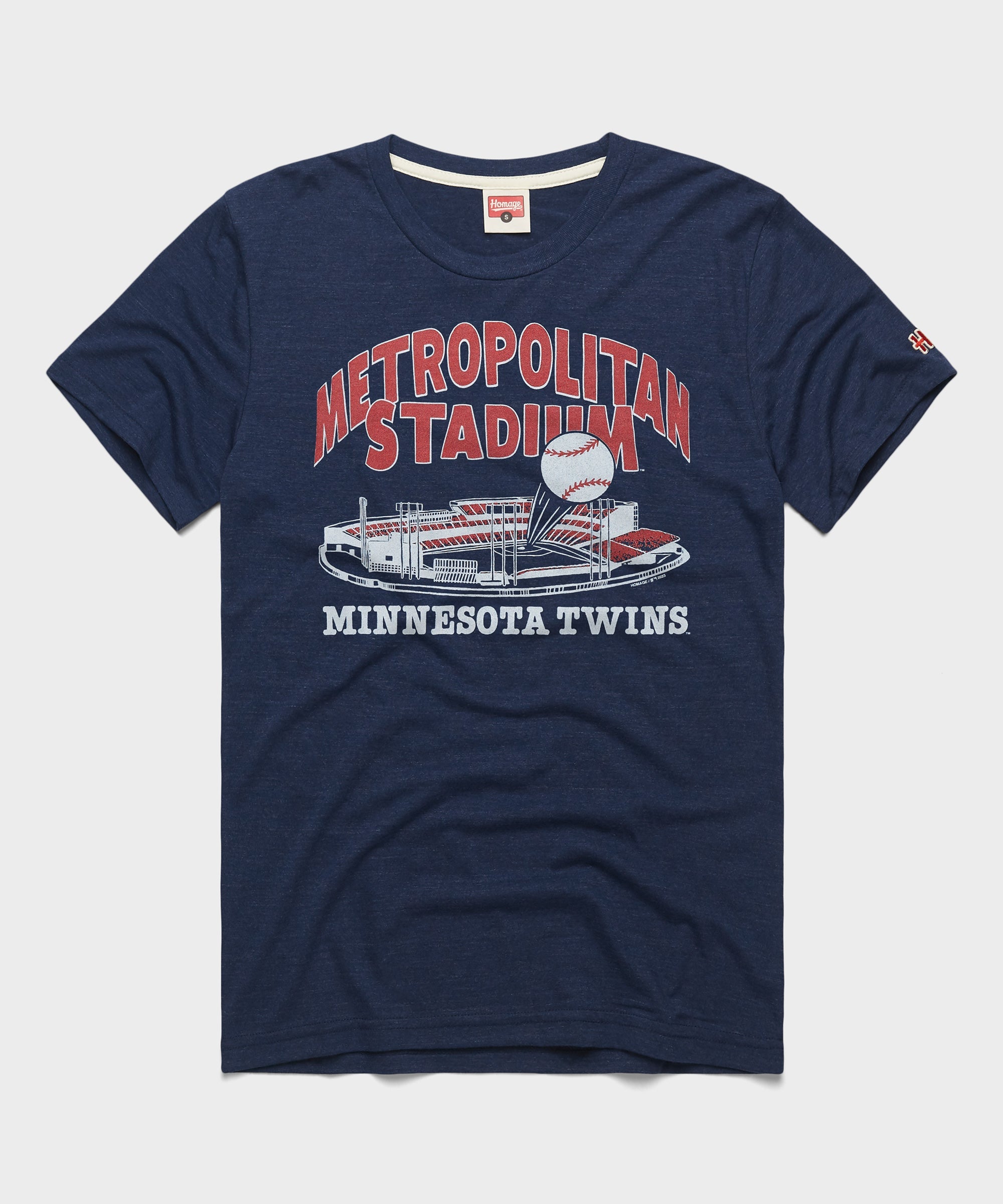 Minnesota Twins Metropolitan Stadium Navy