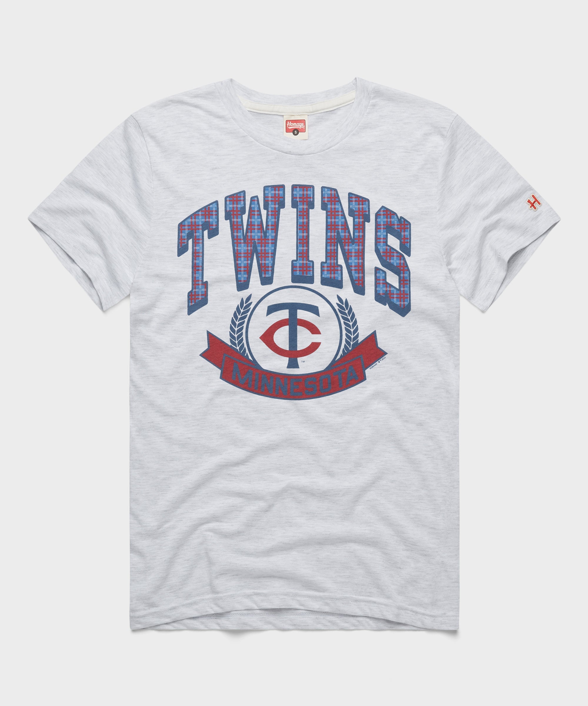 Minnesota Twins Plaid Ash