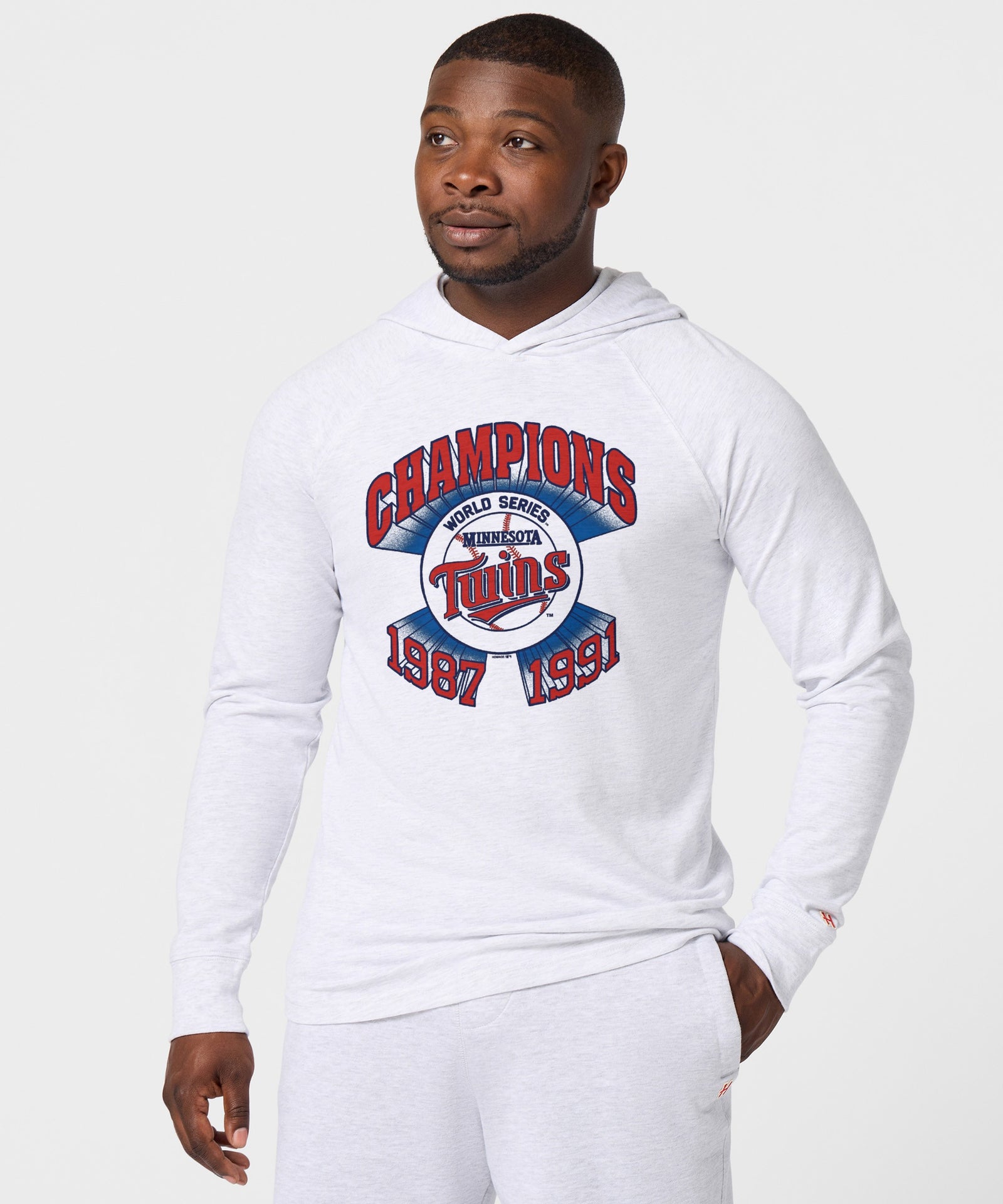 Minnesota Twins World Series Champs Lightweight Hoodie