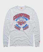 Minnesota Twins World Series Champs Long Sleeve Tee