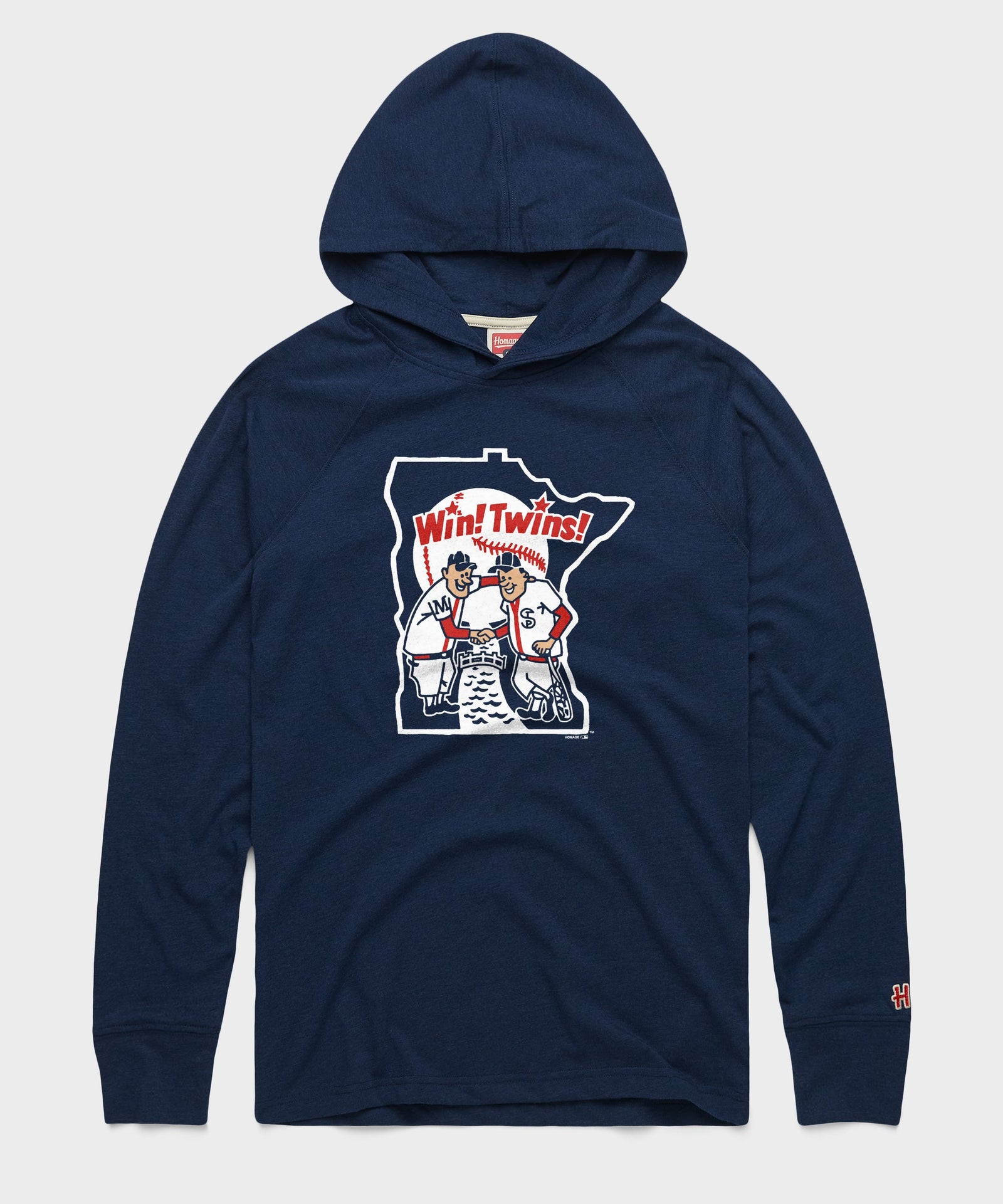Minnesota Twins '76 Lightweight Hoodie
