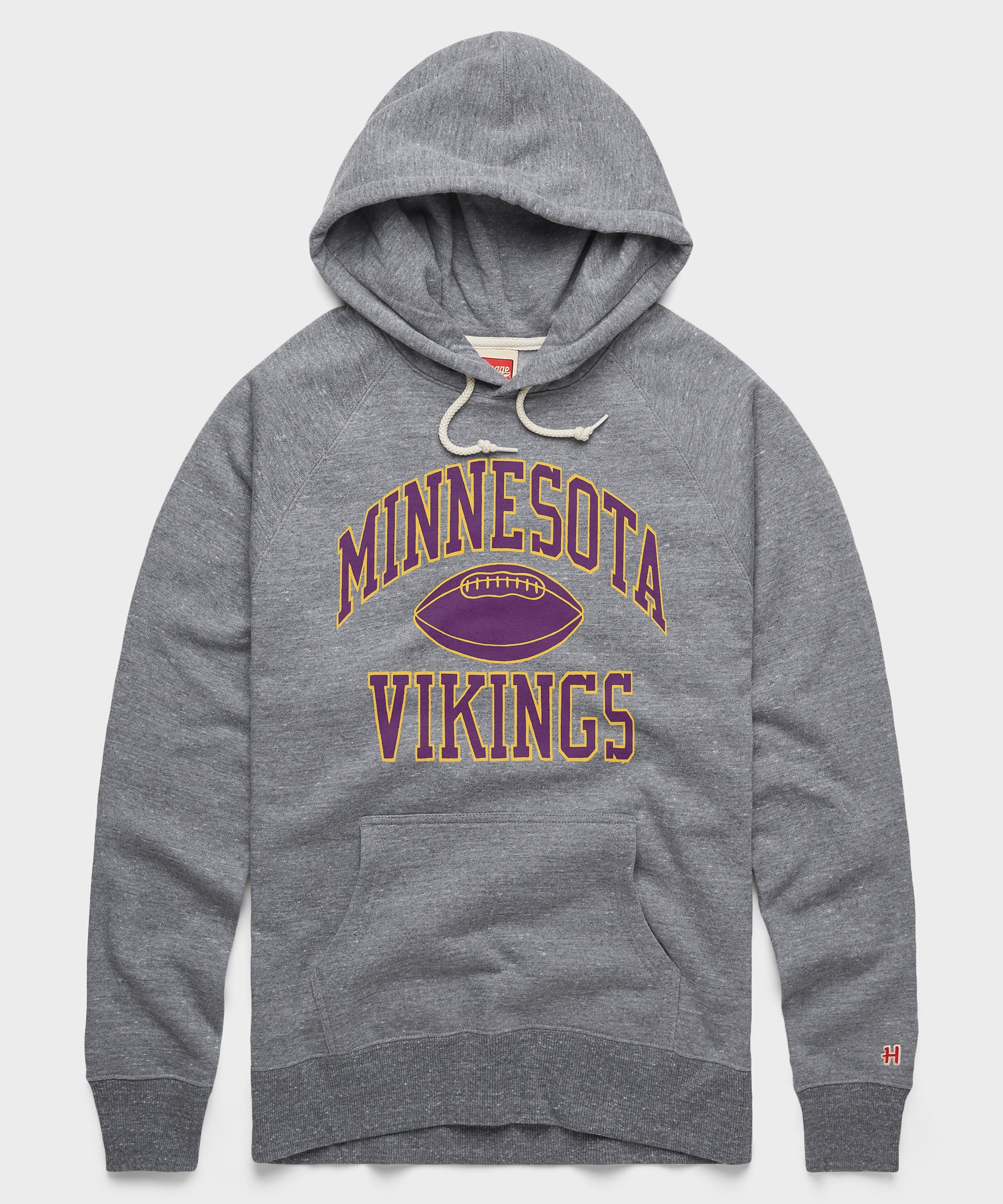 Minnesota Vikings Gridiron Hoodie Grey