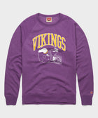 Minnesota Vikings Helmet Crewneck