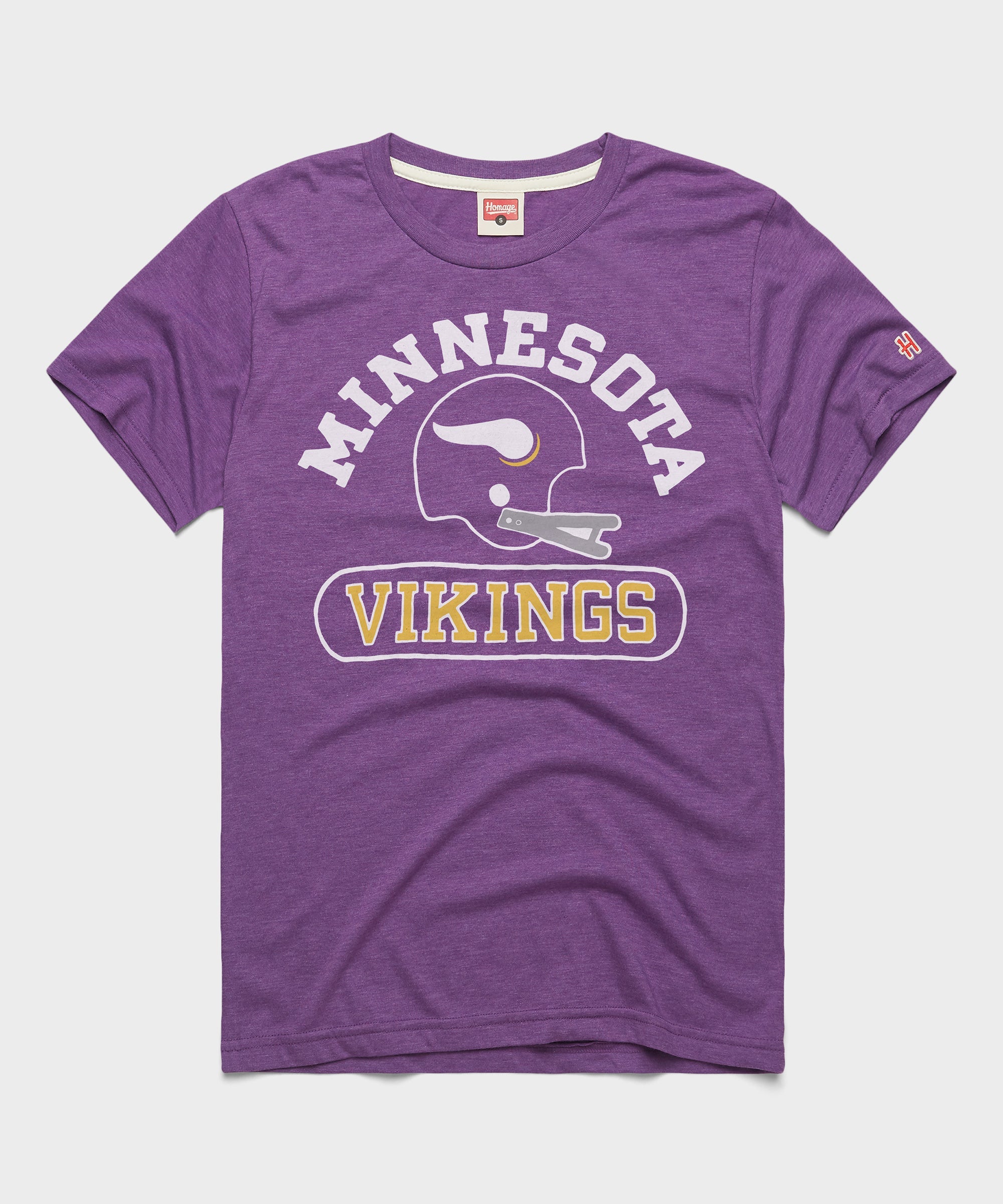 Minnesota Vikings Throwback Helmet Royal Purple