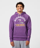 Minnesota Vikings Throwback Helmet Hoodie