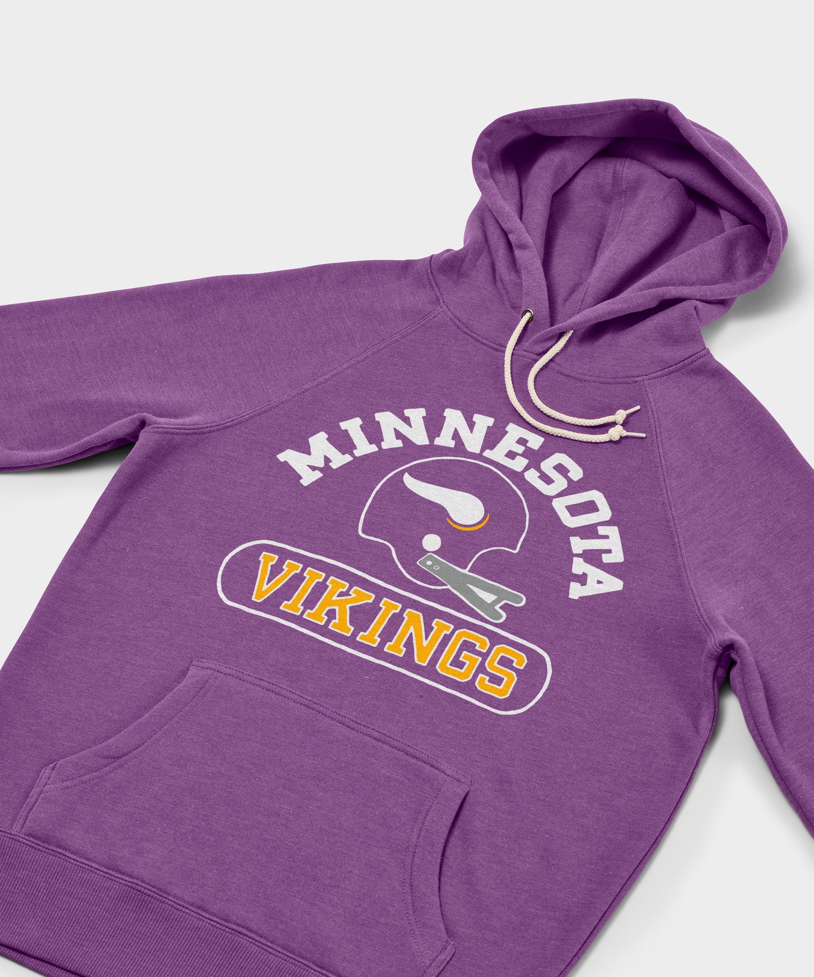 Minnesota Vikings Throwback Helmet Hoodie