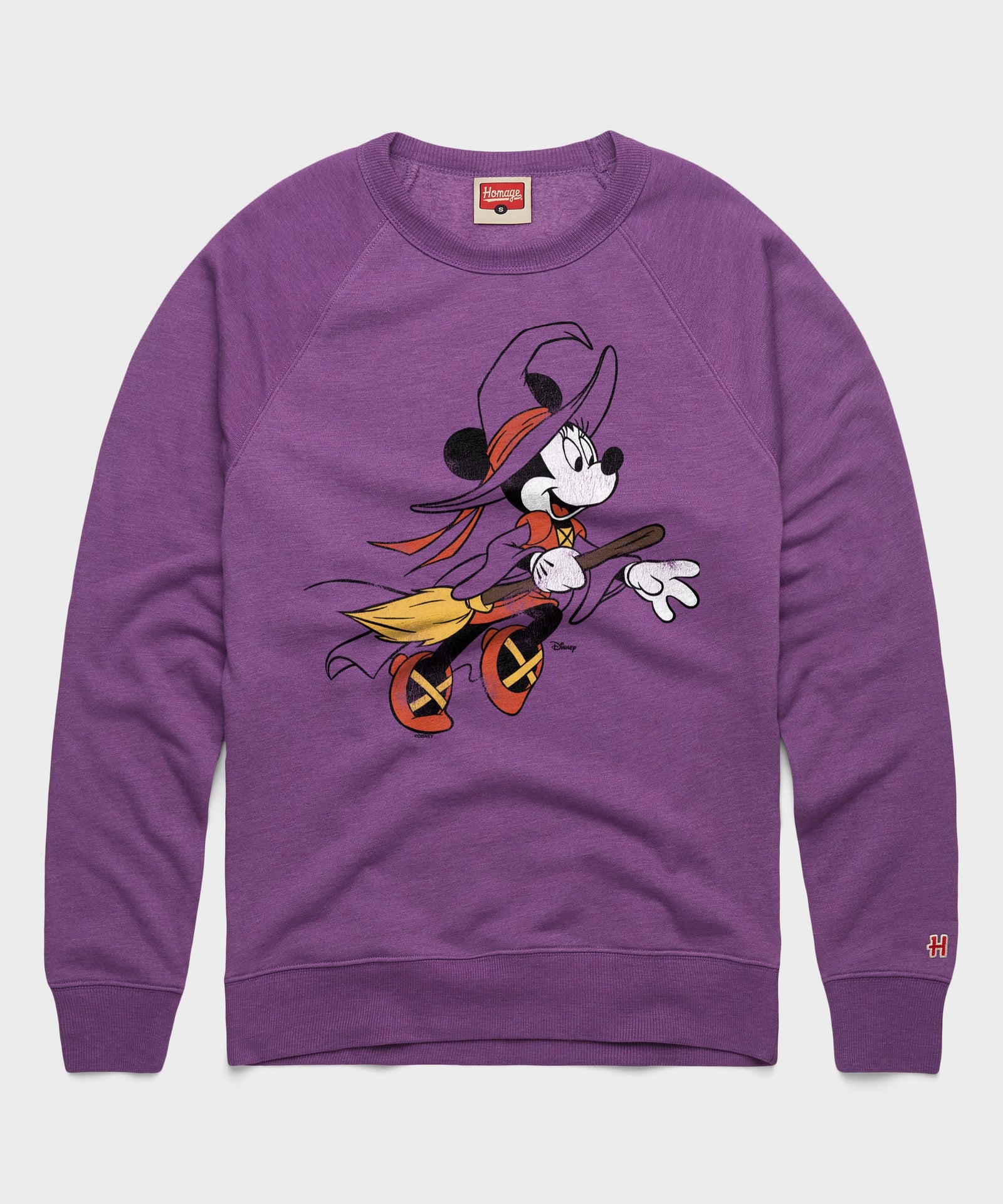Minnie Mouse Halloween Witch Crewneck