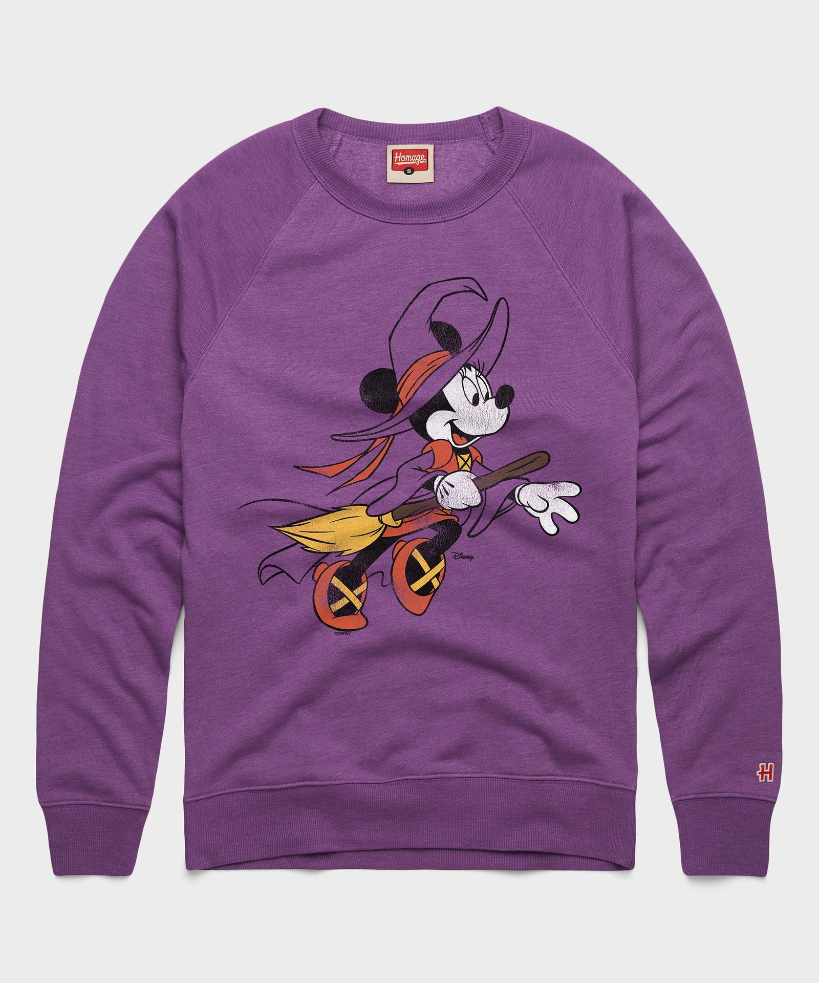 Minnie Mouse Halloween Witch Crewneck