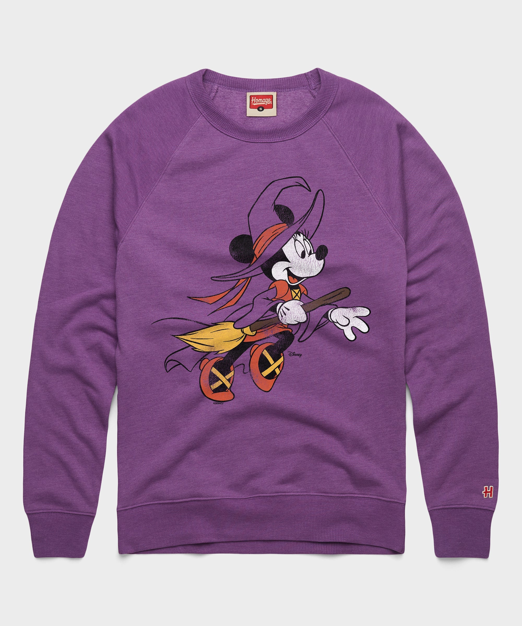Minnie Mouse Halloween Witch Crewneck
