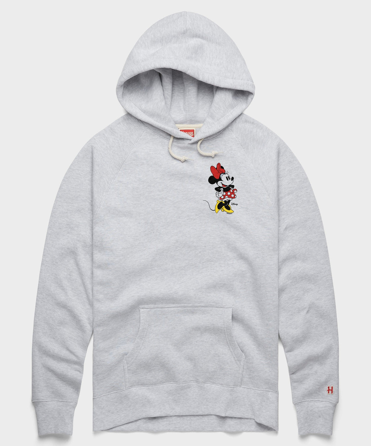 Minnie Mouse Left Chest Hoodie