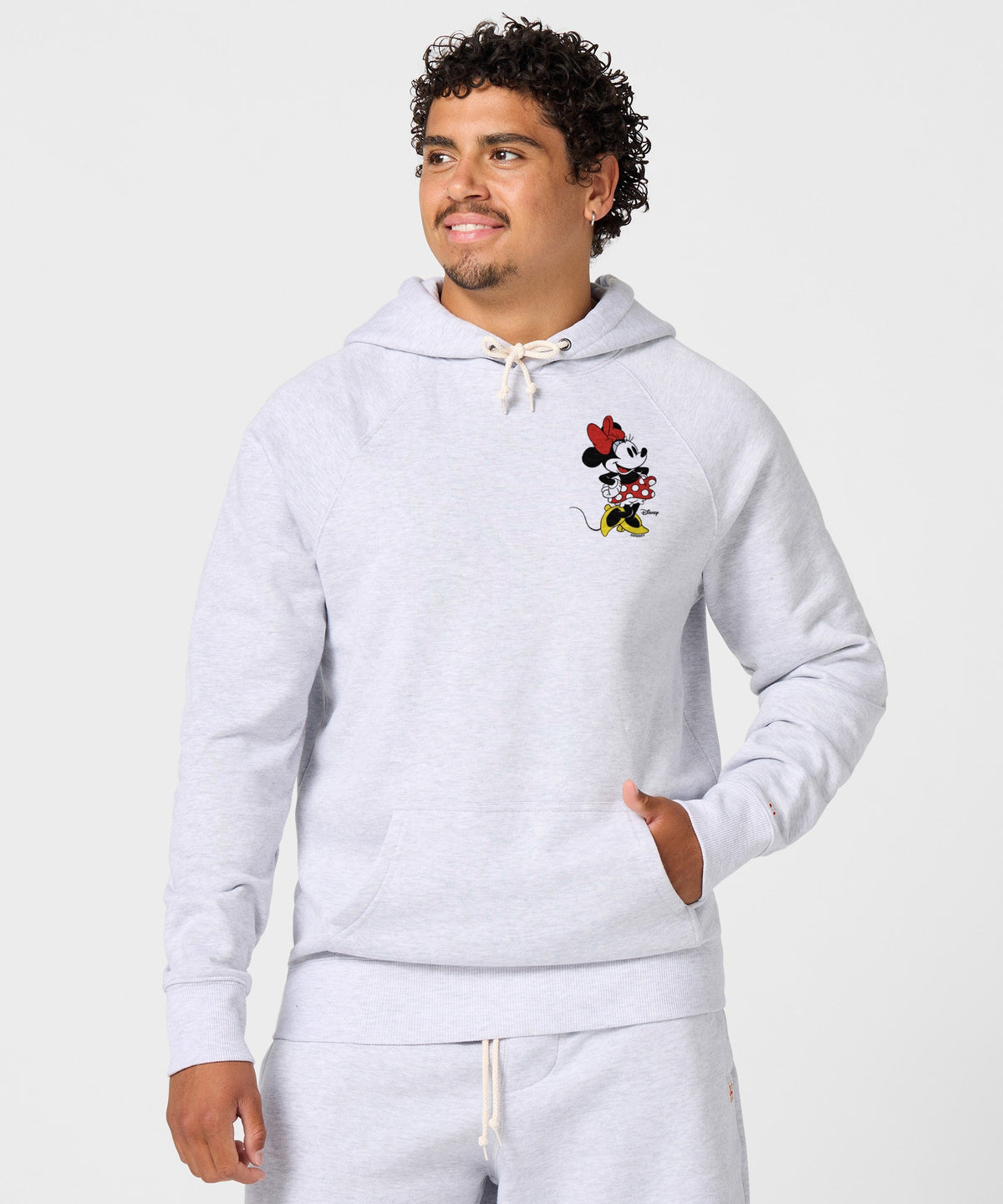 Minnie Mouse Left Chest Hoodie