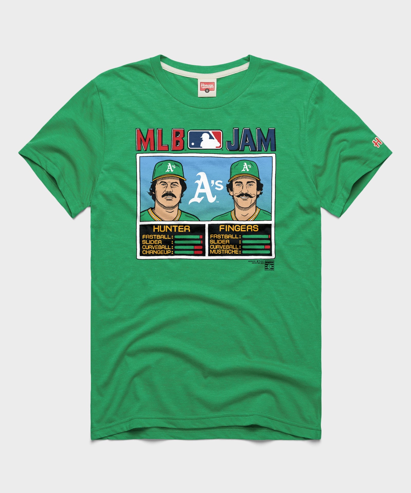 Mlb Jam Athletics Hunter And Fingers
