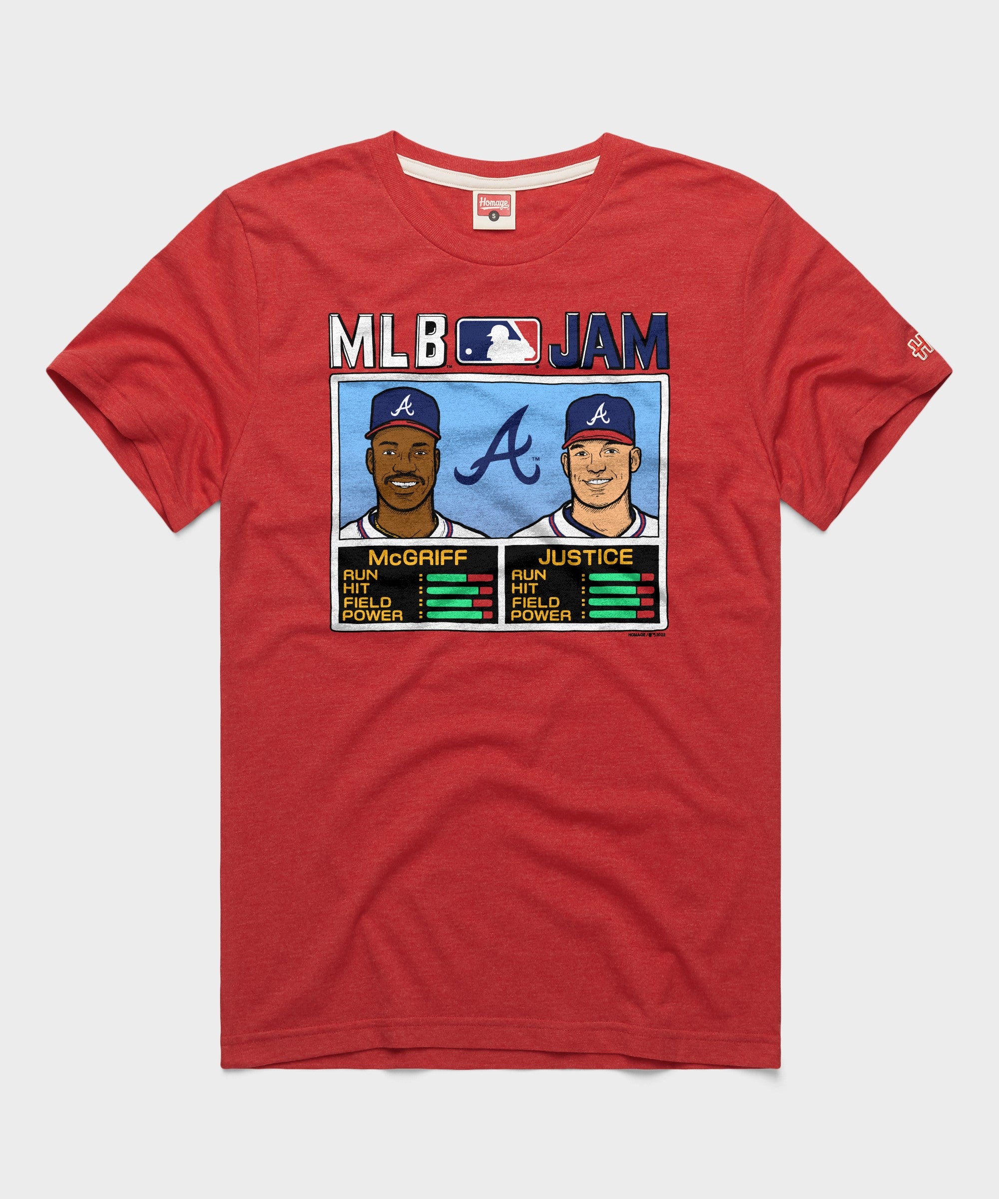 Mlb Jam Braves Mcgriff And Justice