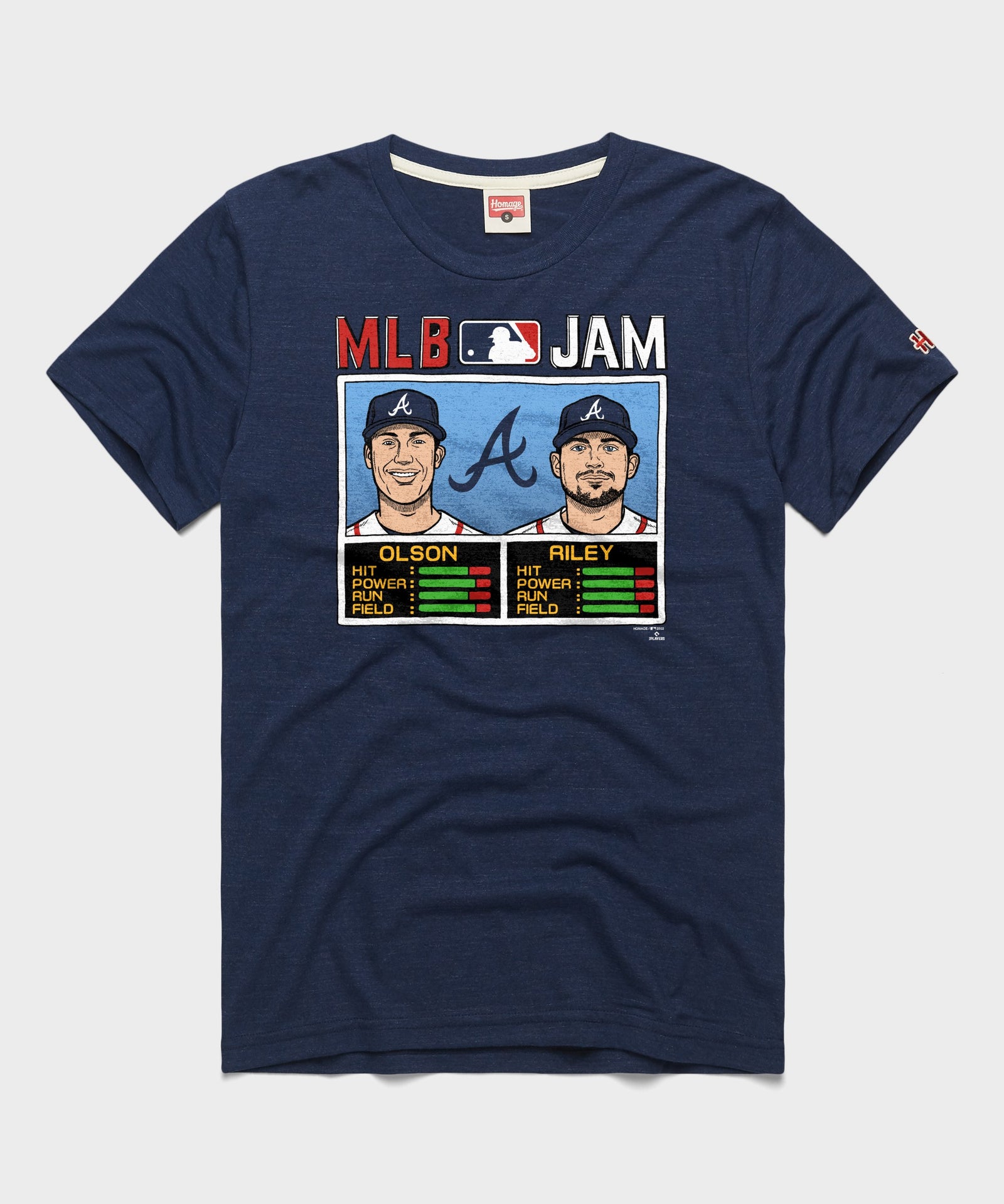 Mlb Jam Braves Olson And Riley