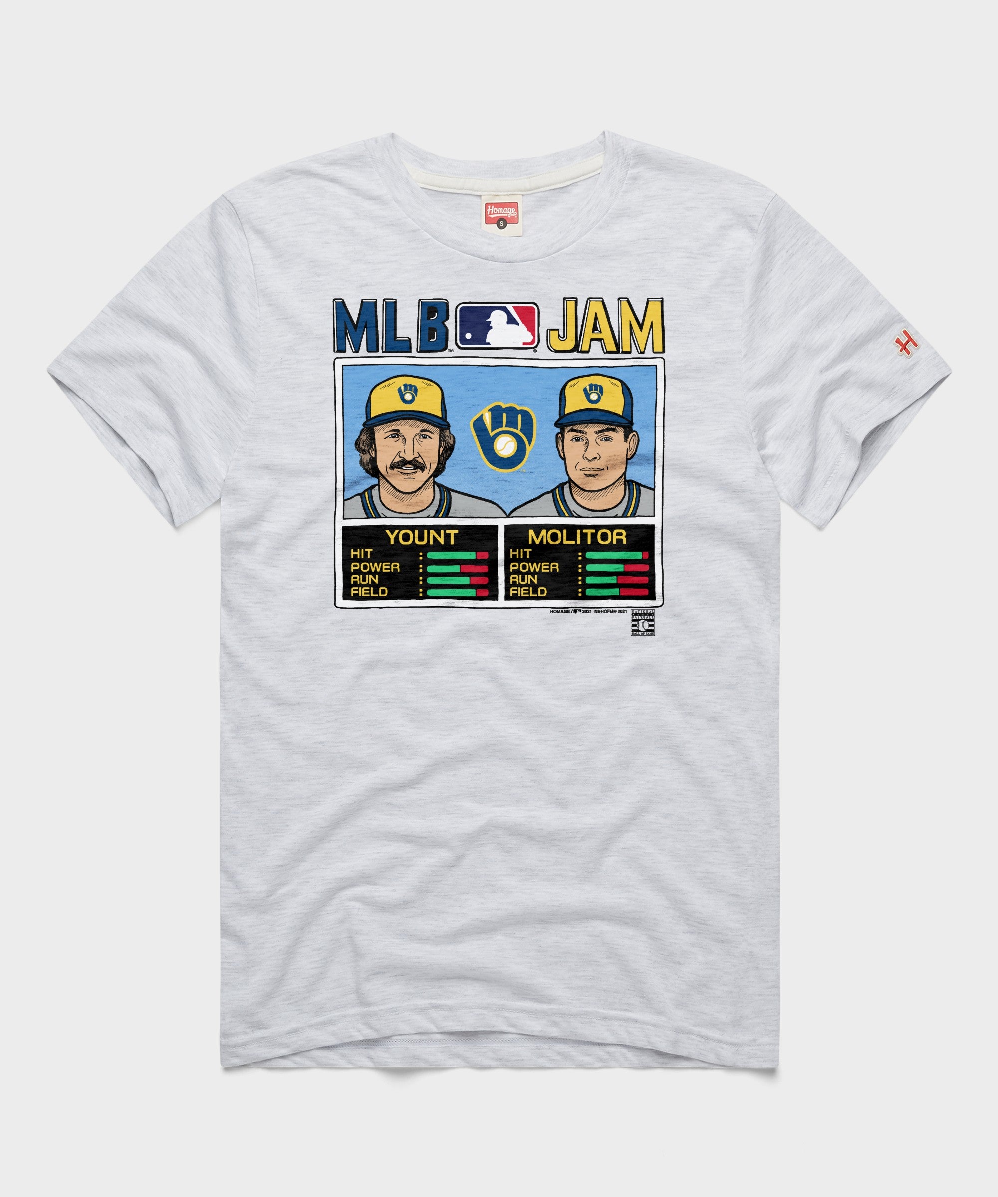 Mlb Jam Brewers Molitor And Yount