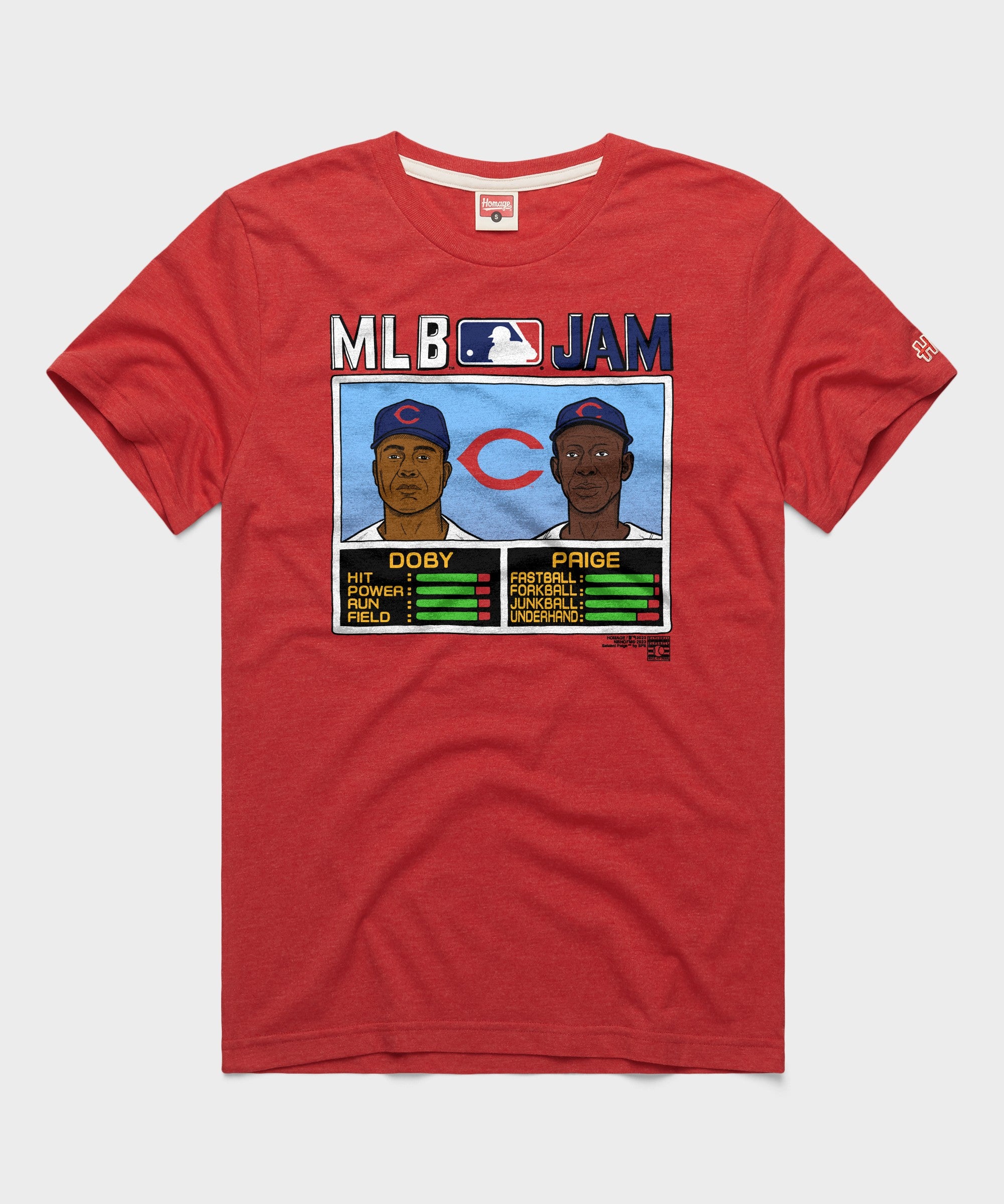 Mlb Jam Cleveland Larry Doby And Satchel Paige