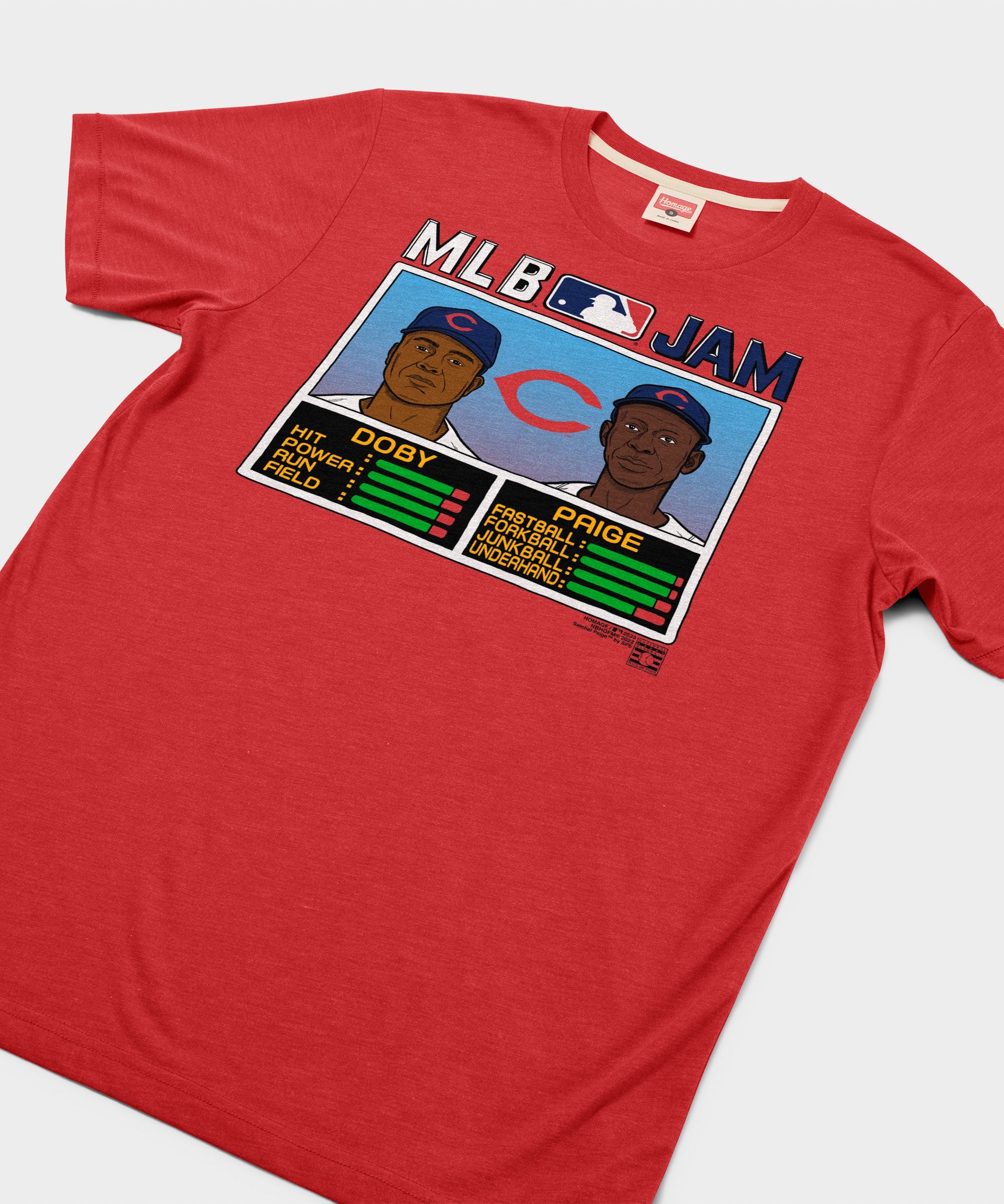 Mlb Jam Cleveland Larry Doby And Satchel Paige