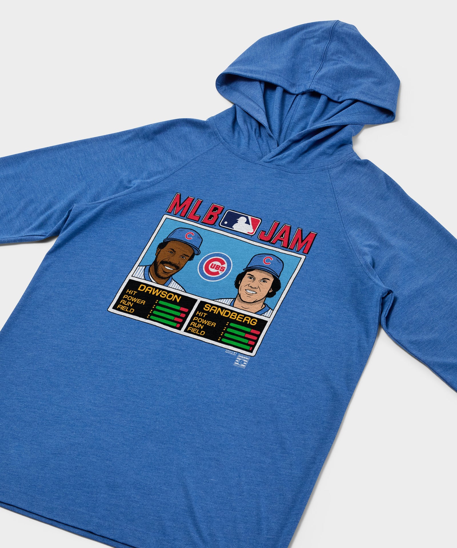 Mlb Jam Cubs Dawson And Sandberg Lightweight Hoodie