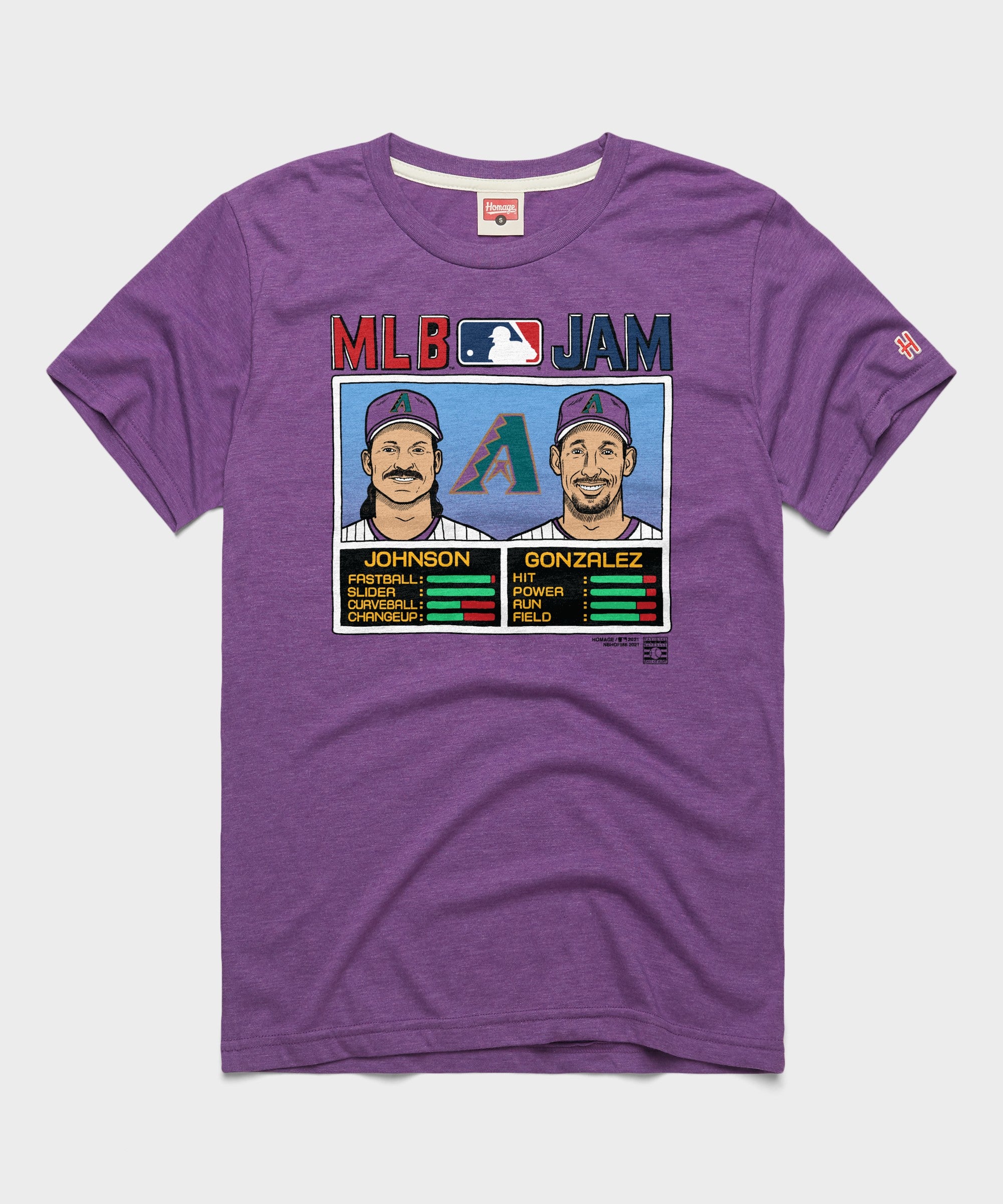 Mlb Jam Diamondbacks Johnson And Gonzalez