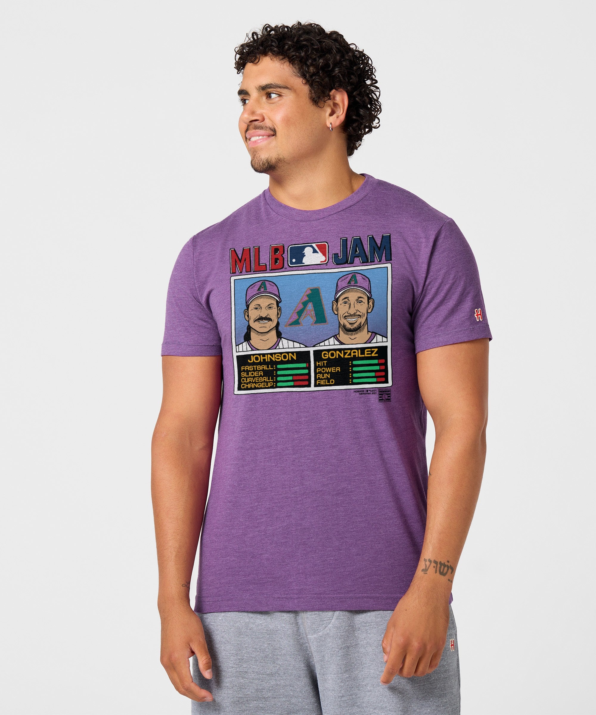 Mlb Jam Diamondbacks Johnson And Gonzalez