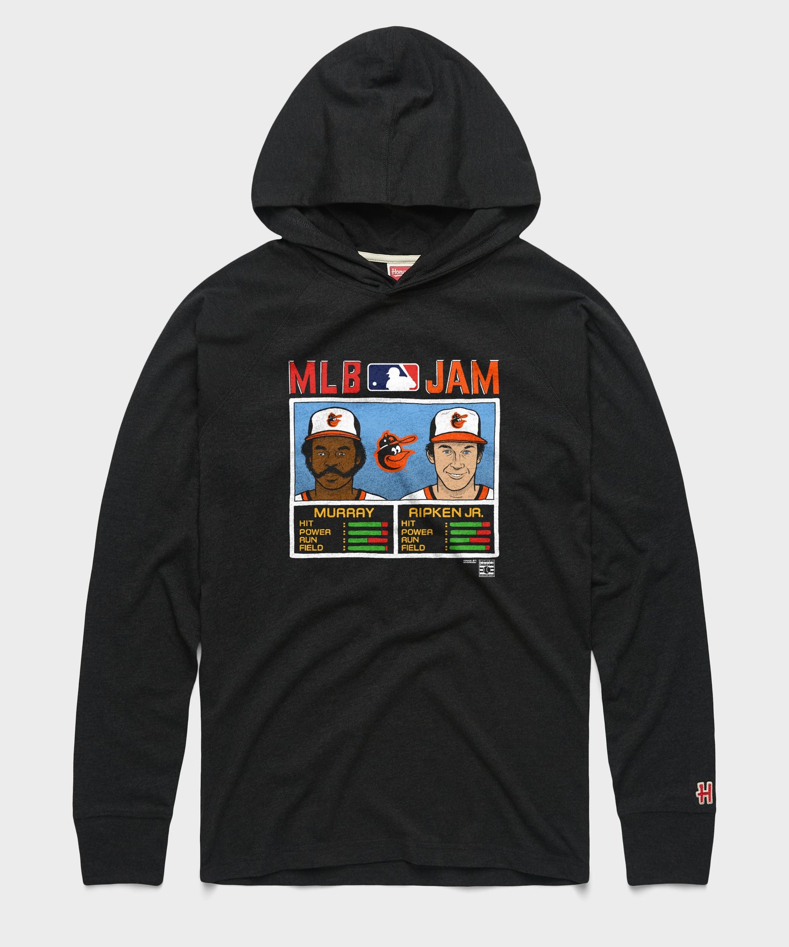 Mlb Jam Orioles Murray And Ripken Jr. Lightweight Hoodie