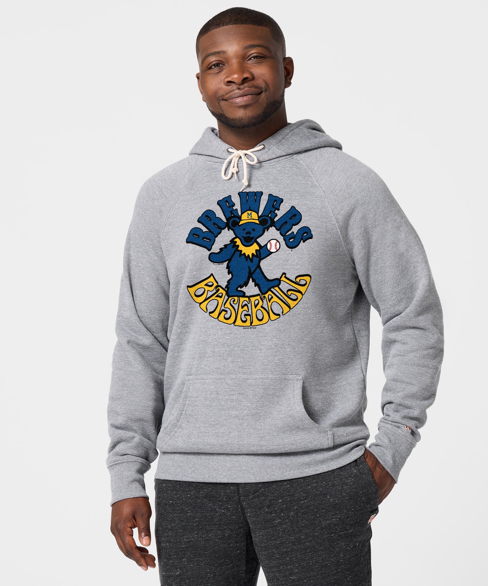 Mlb X Grateful Dead X Brewers Hoodie