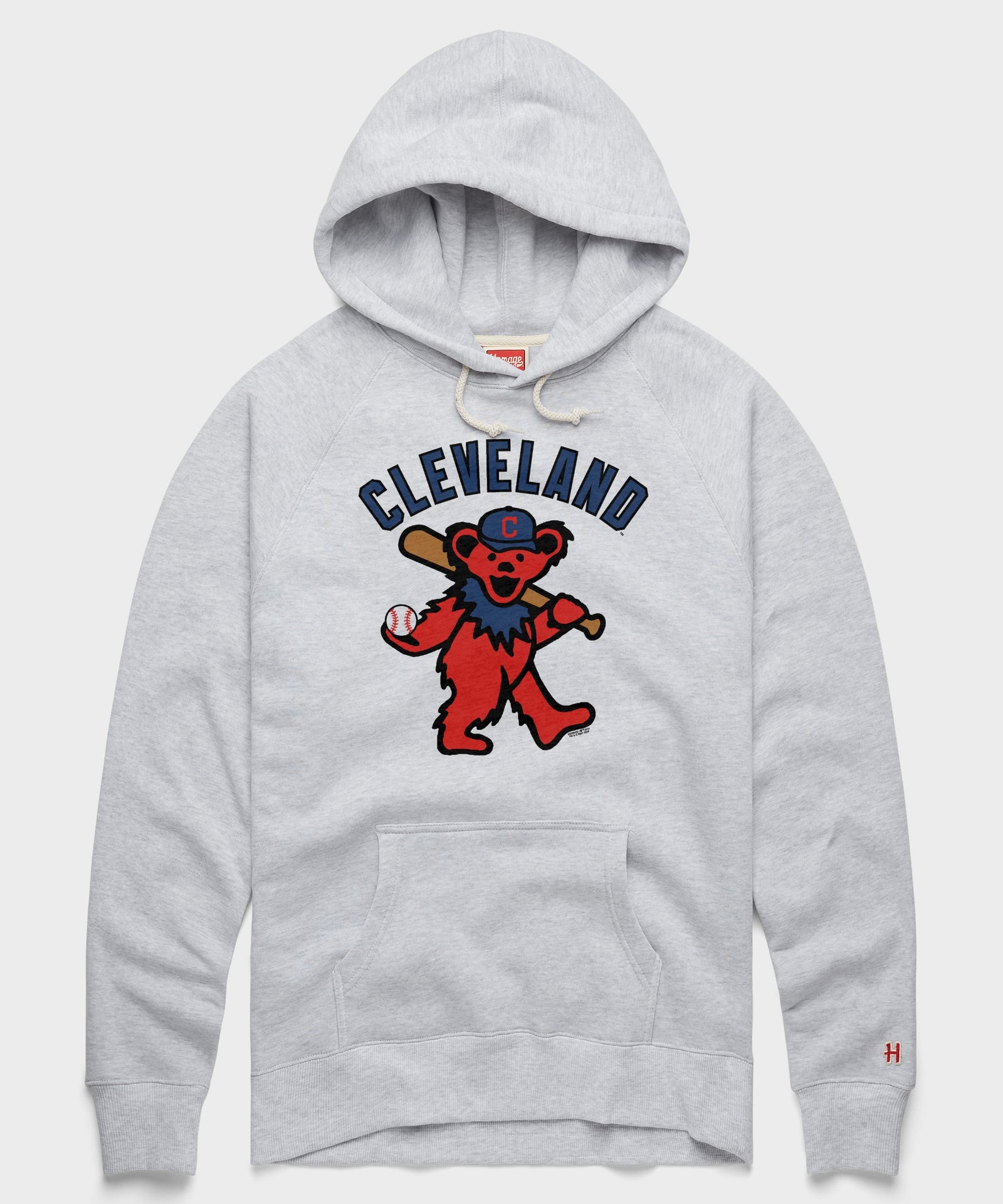 Mlb X Grateful Dead X Cleveland Baseball Hoodie